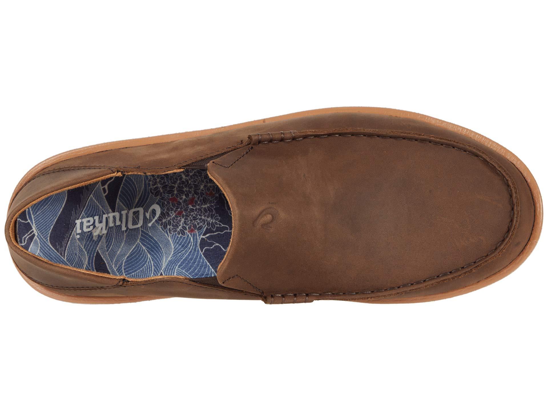 olukai men's kalia li leather sneakers