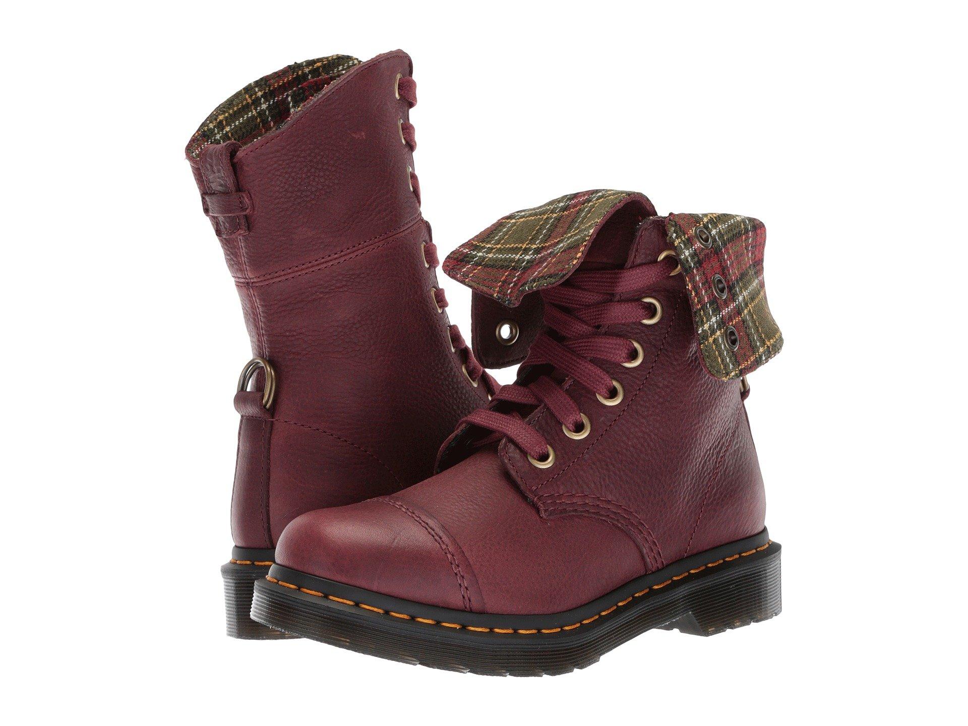 aimilita 9 eye toe cap boot