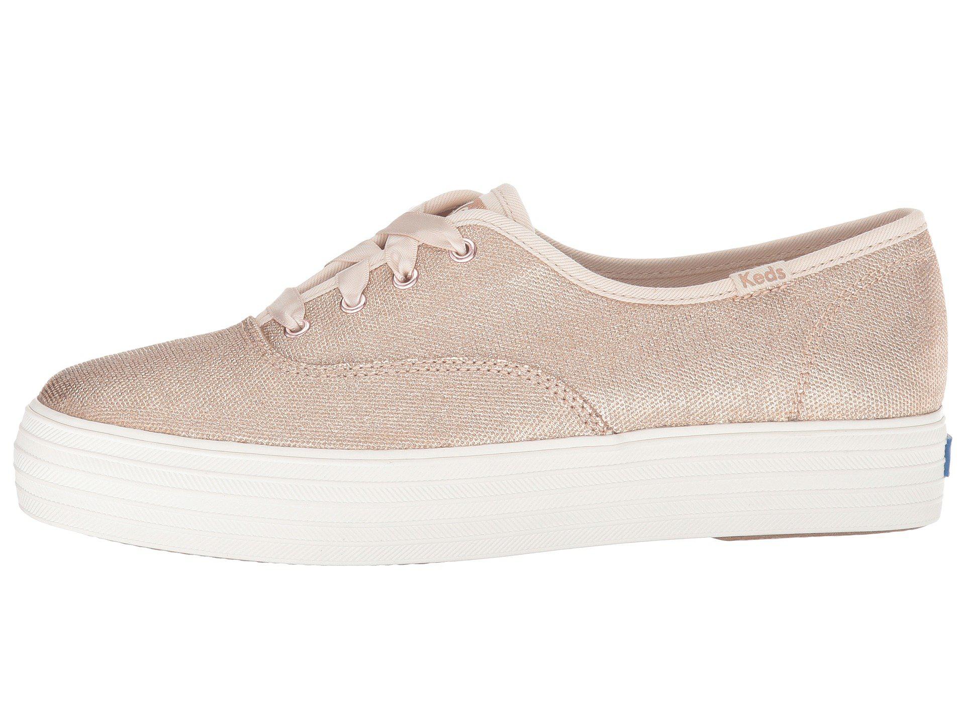 keds triple matte brushed metallic