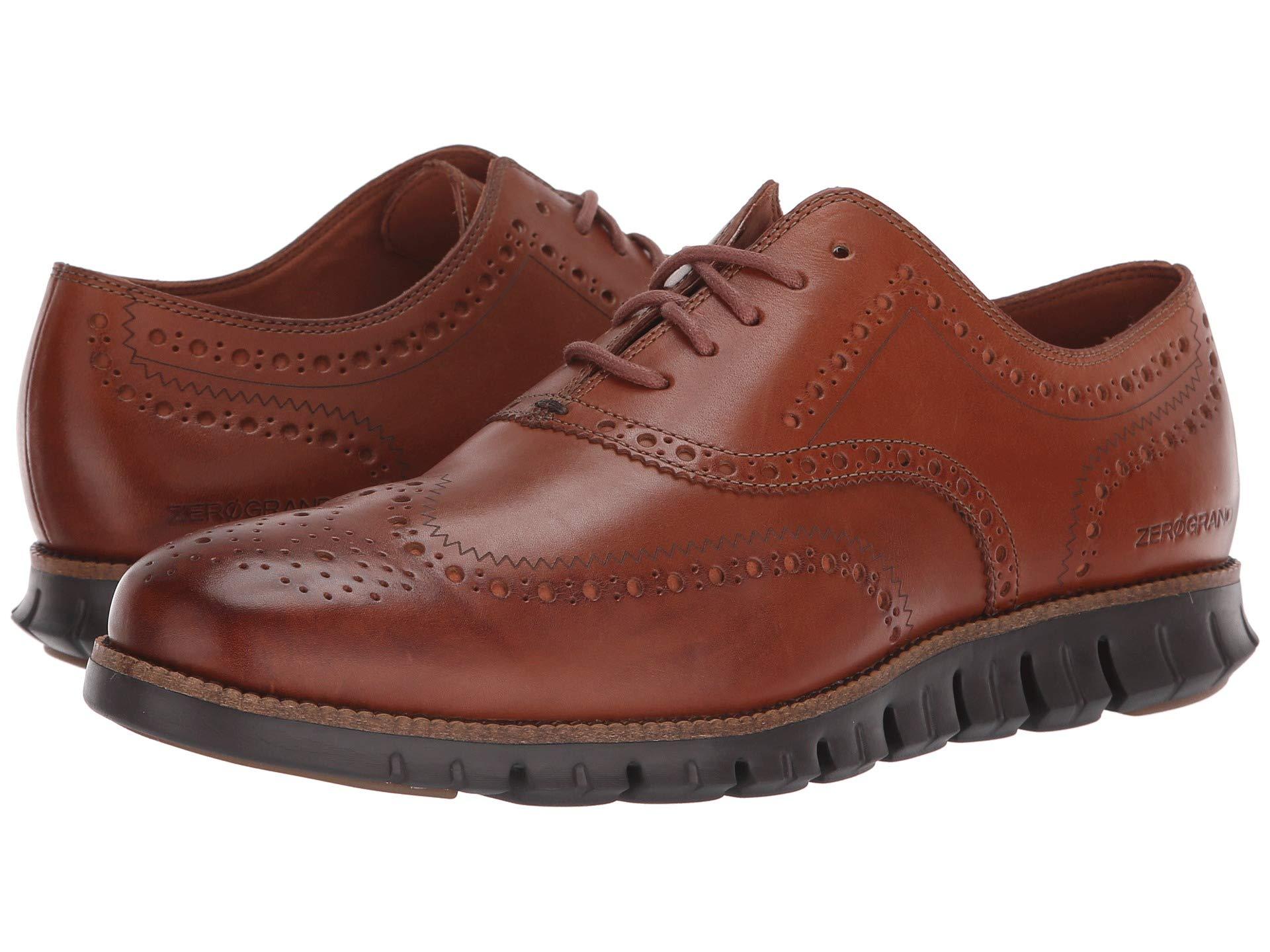cole haan zerogrand wingtip boot