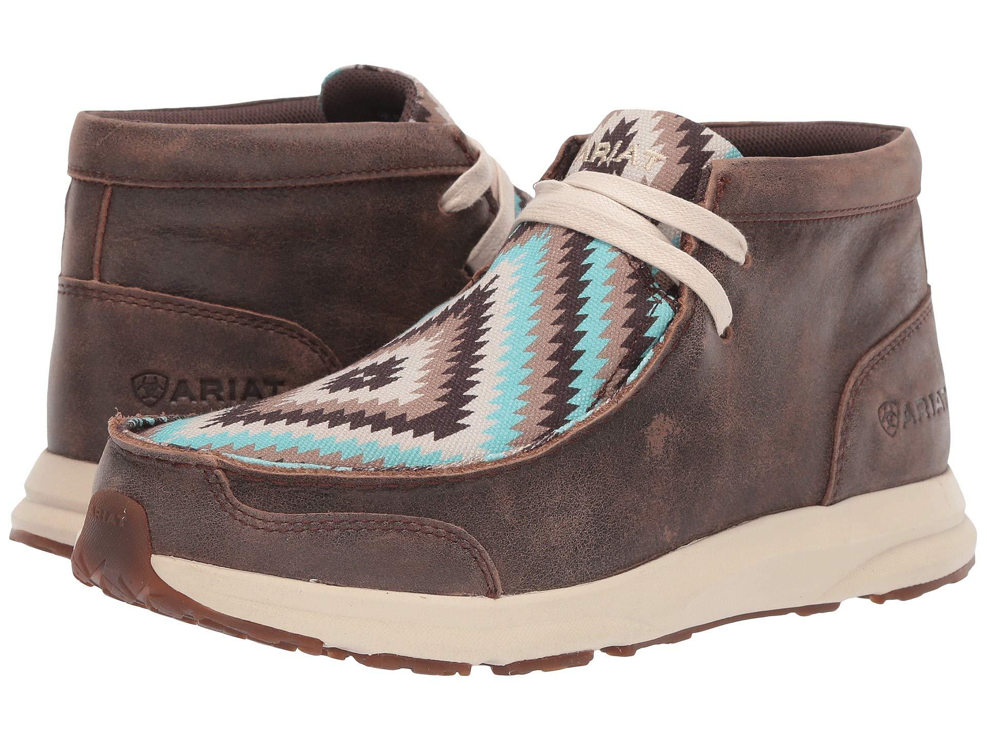 Ariat Leather Spitfire in Brown - Lyst