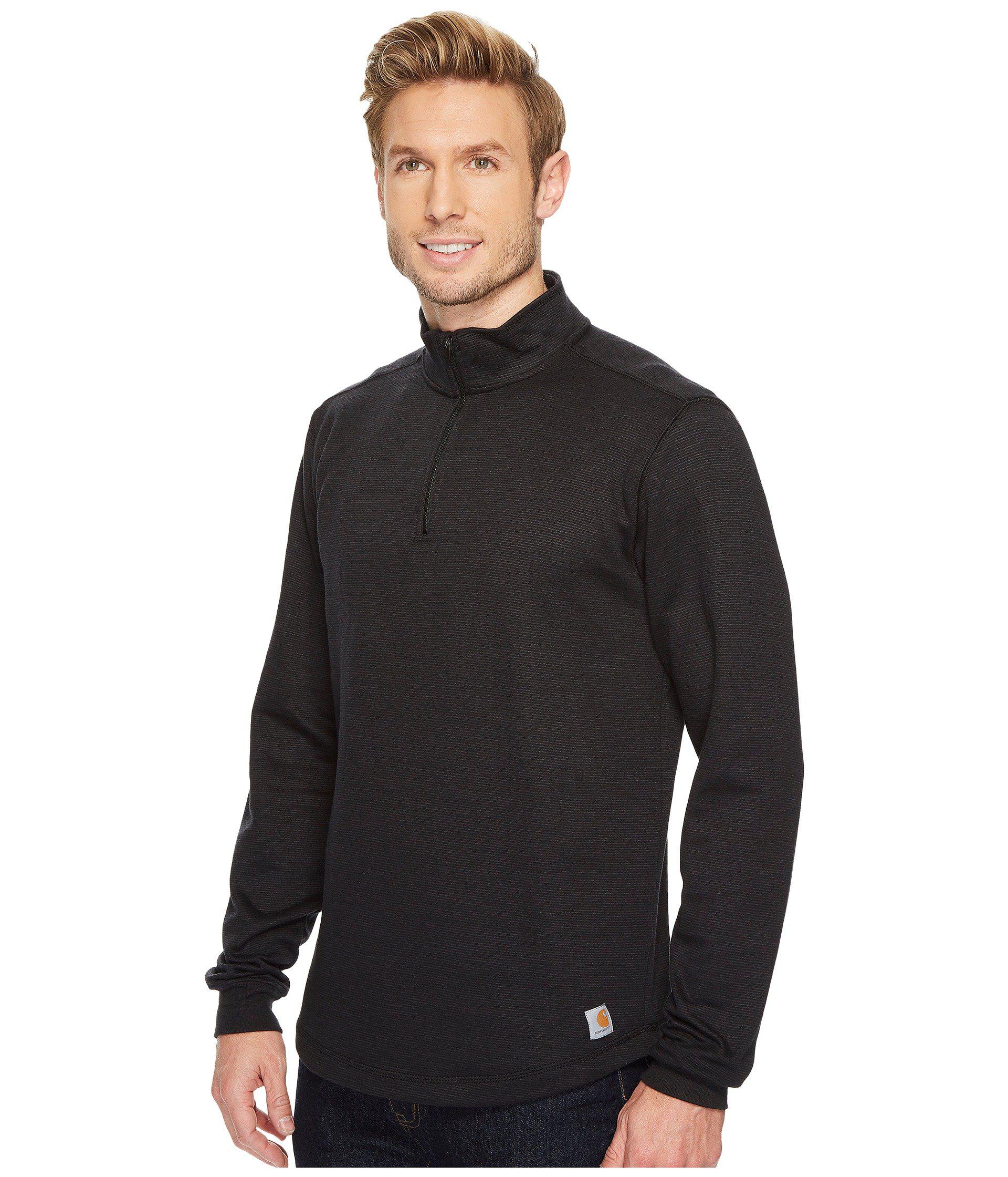 Download Carhartt Cotton Tilden Long Sleeve Mock Neck 1/4 Zip in ...