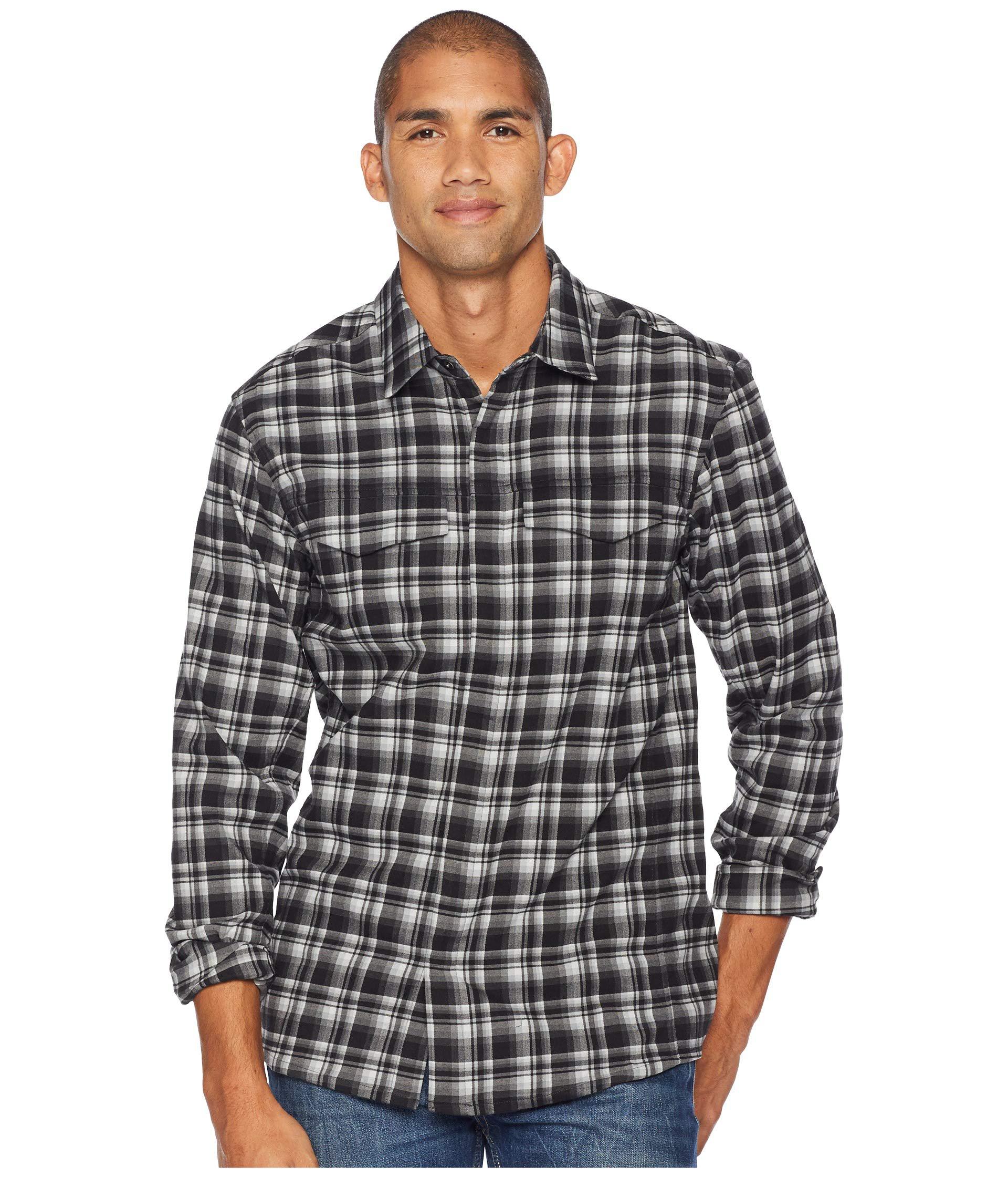 Arc'teryx Flannel Gryson Long Sleeve Shirt (pitch) Men's Clothing for ...