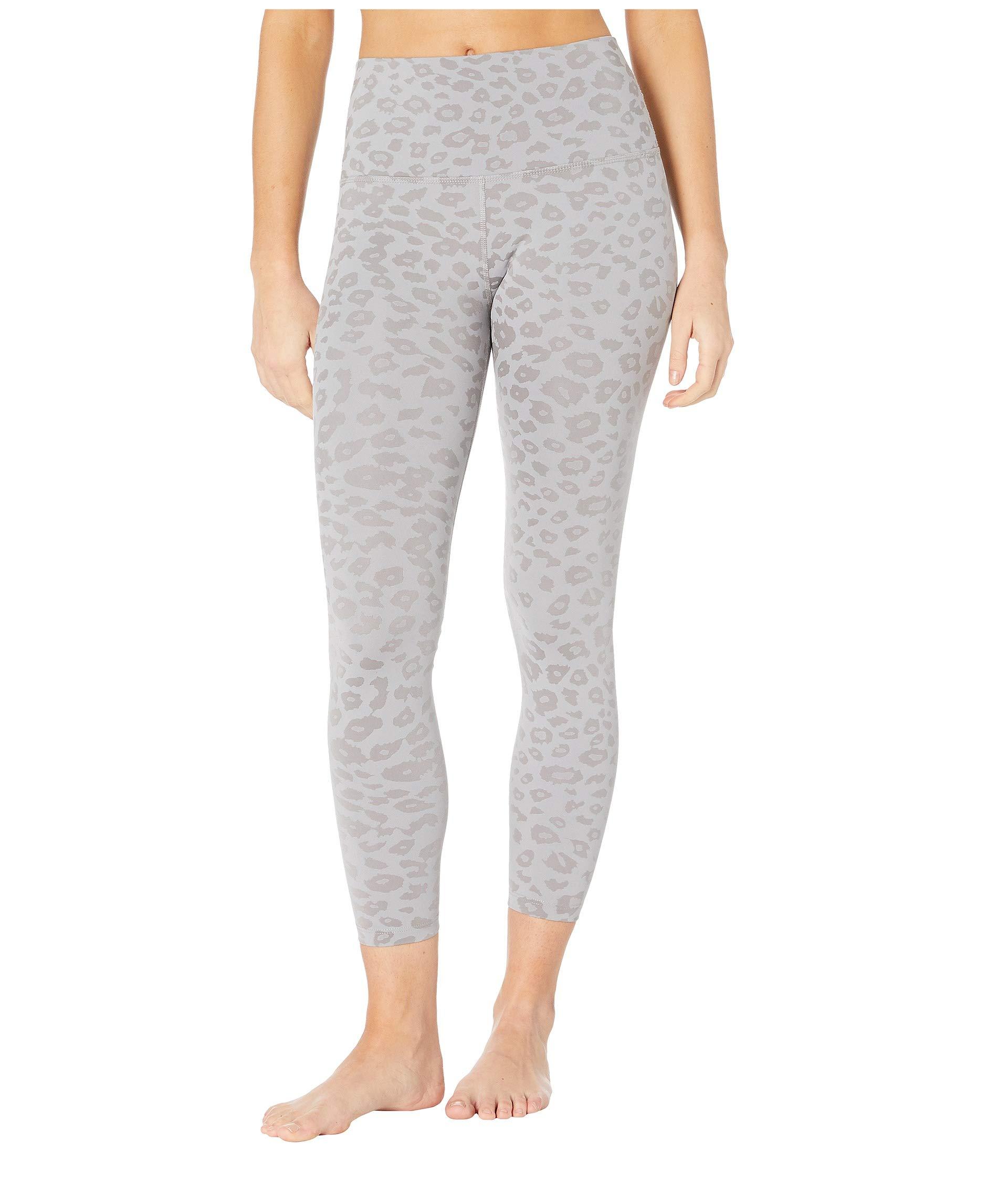 Beyond Yoga Synthetic Leopard High Waisted Midi Legging in Gray - Lyst