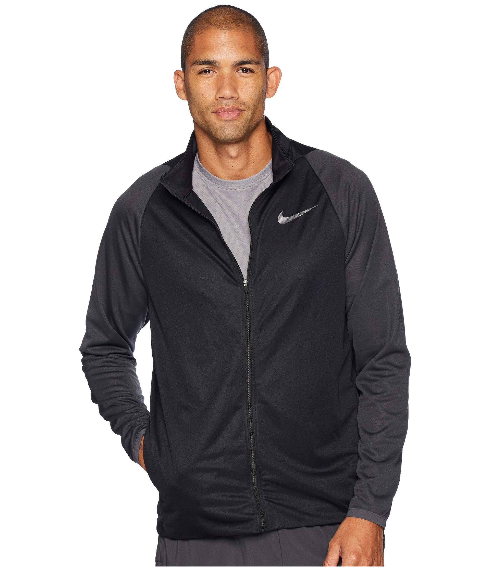 Nike Synthetic Epic Jacket Knit in Black for Men - Lyst