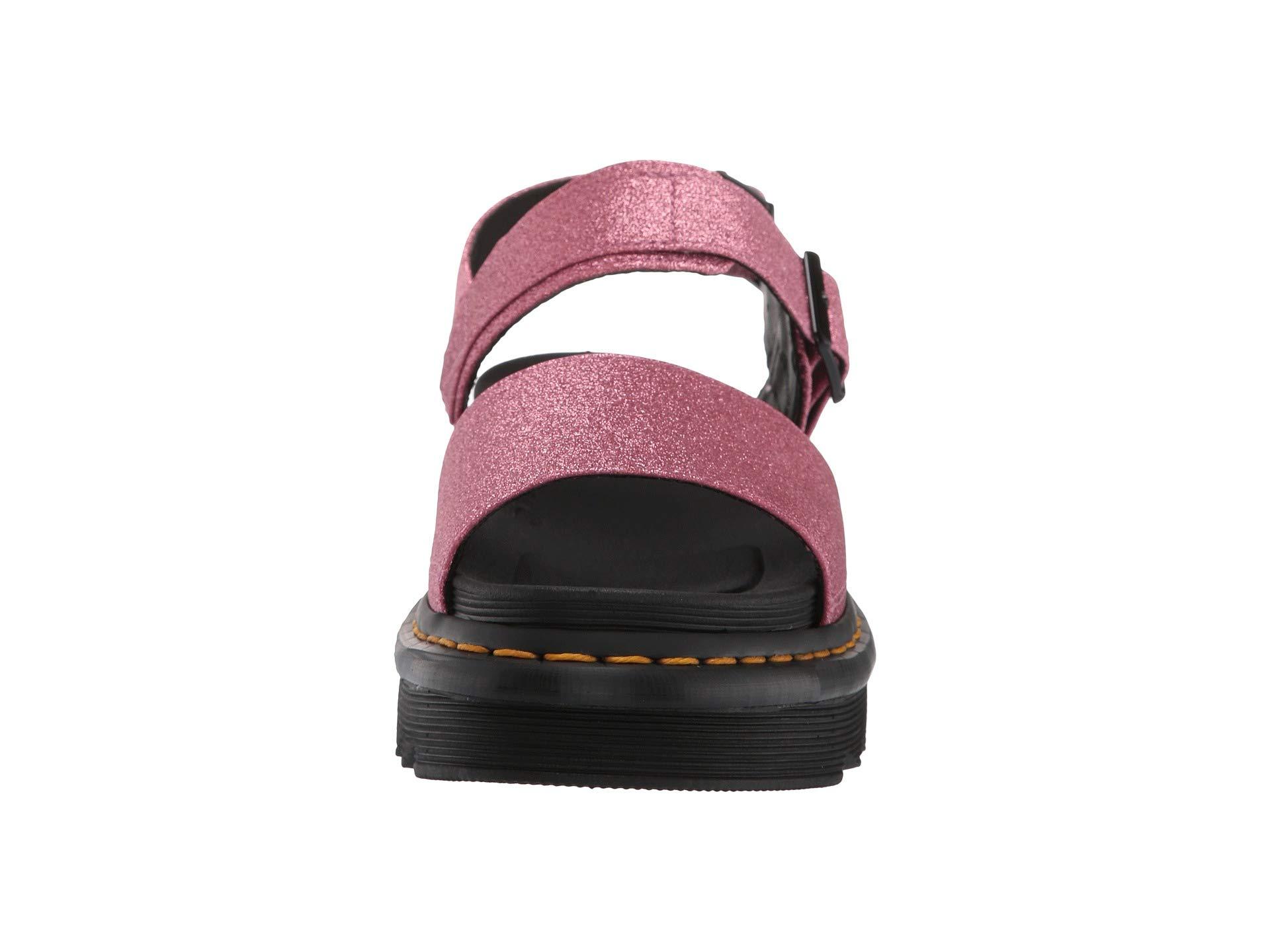 dr martens black zebrilus voss sandals