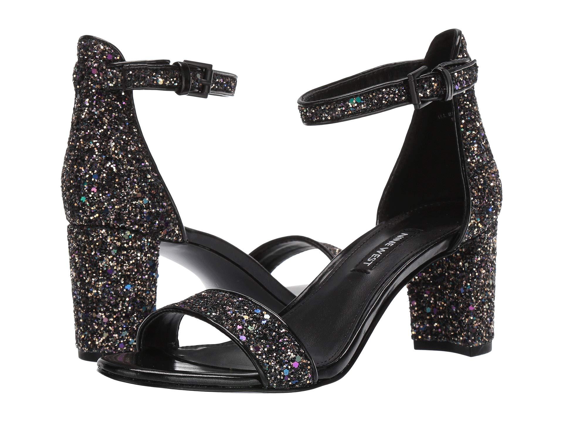 nine west block sandals
