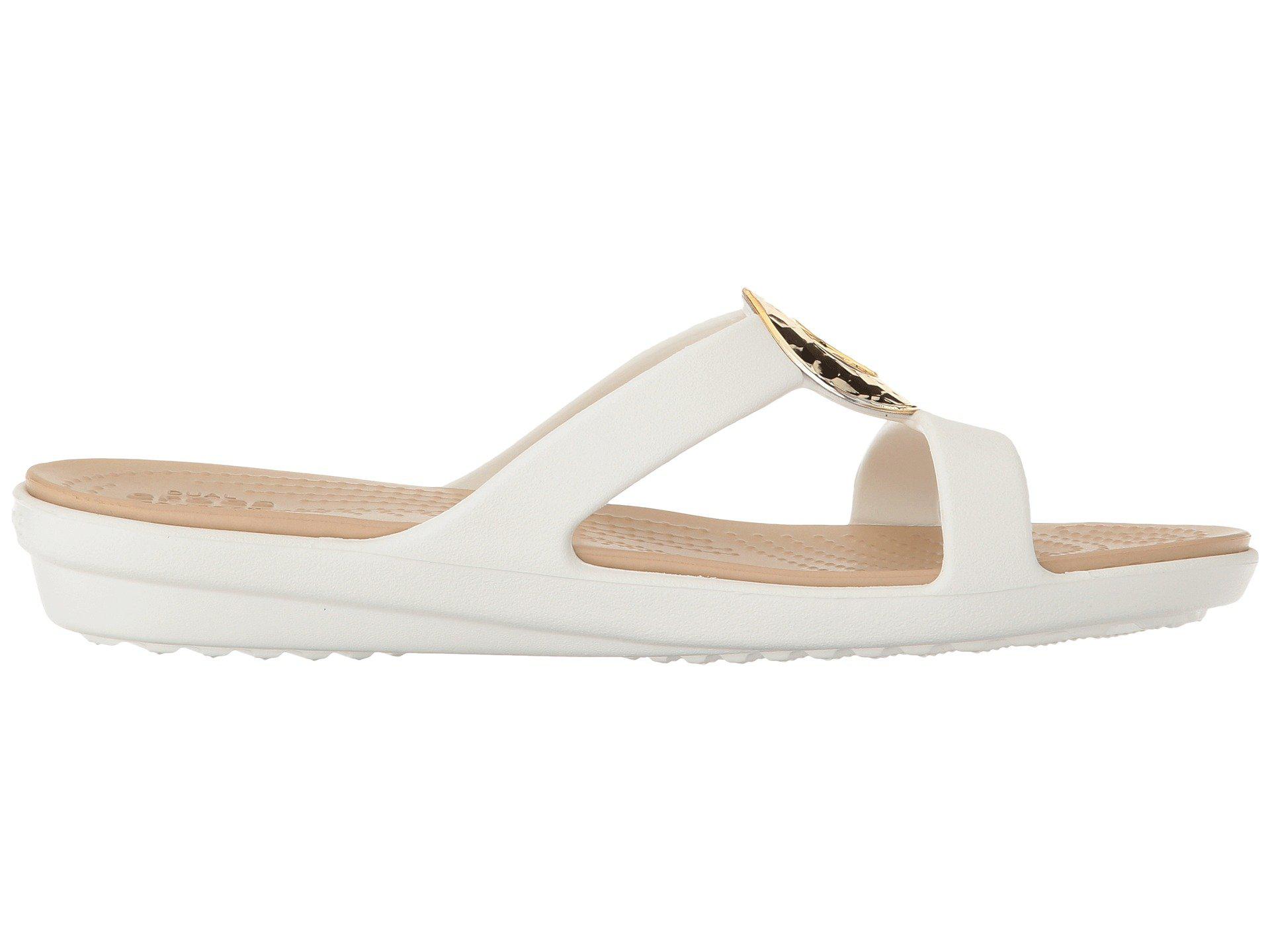 sanrah hammered metallic sandals