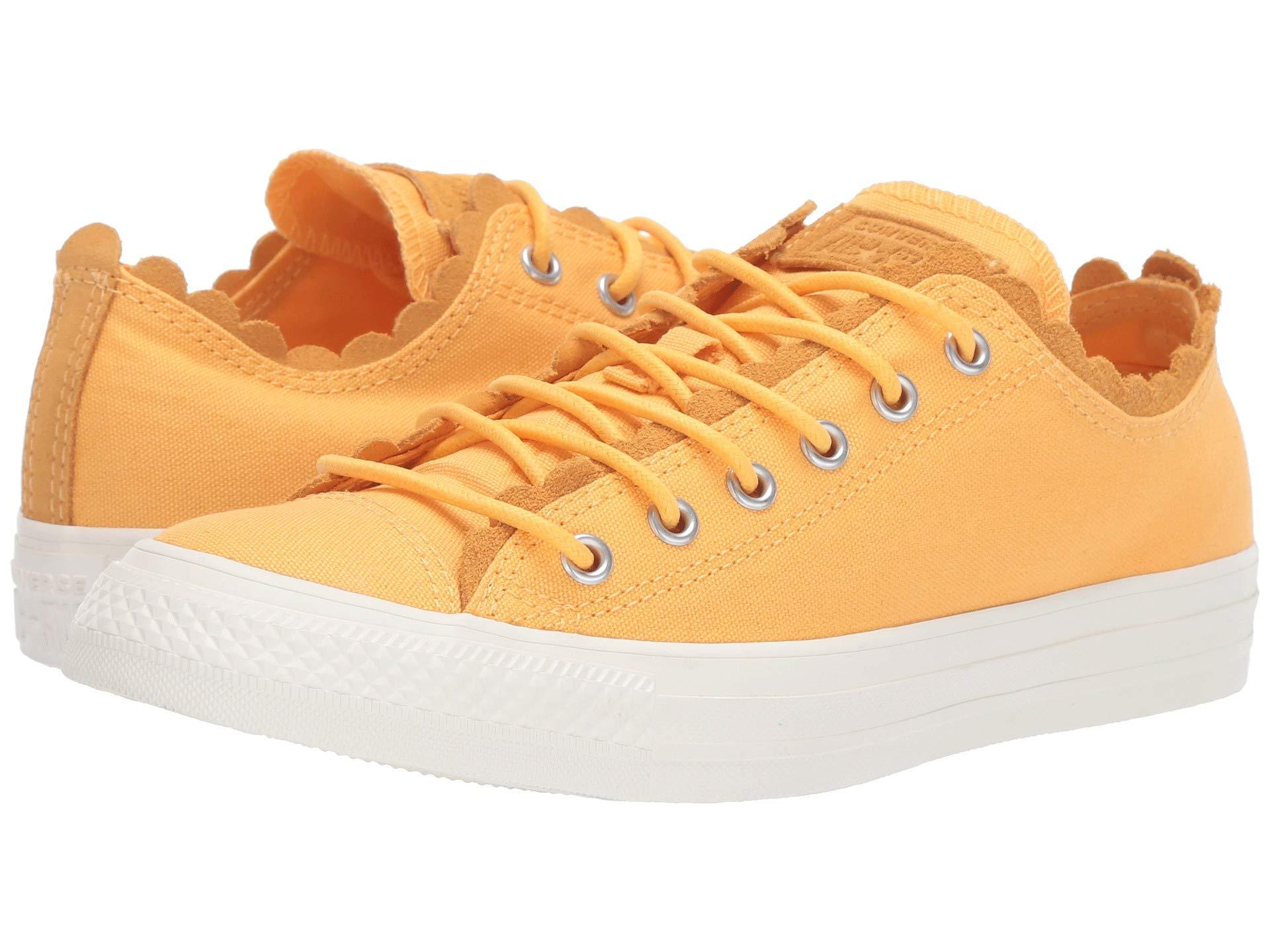 chuck taylor frilly thrills canvas high top