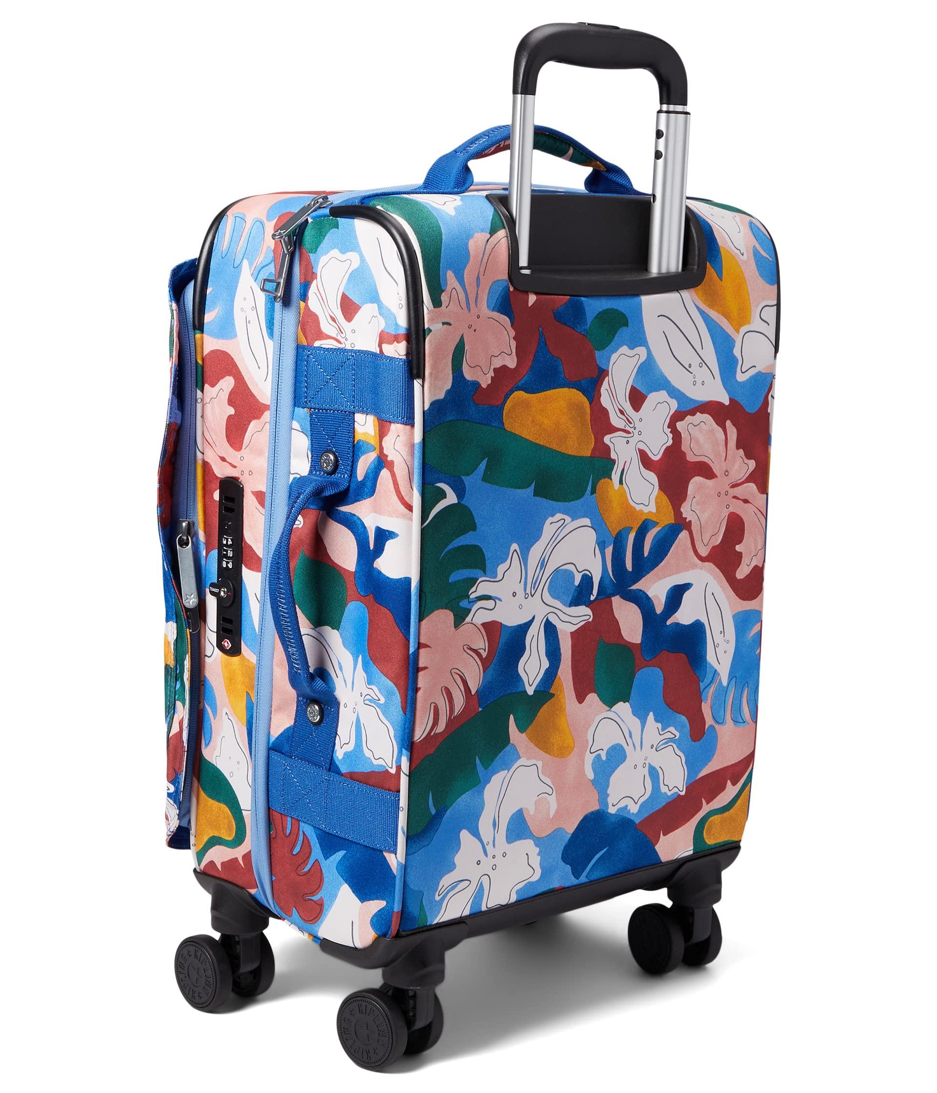 Kipling Spontaneous Small Rolling Luggage in Blue Lyst