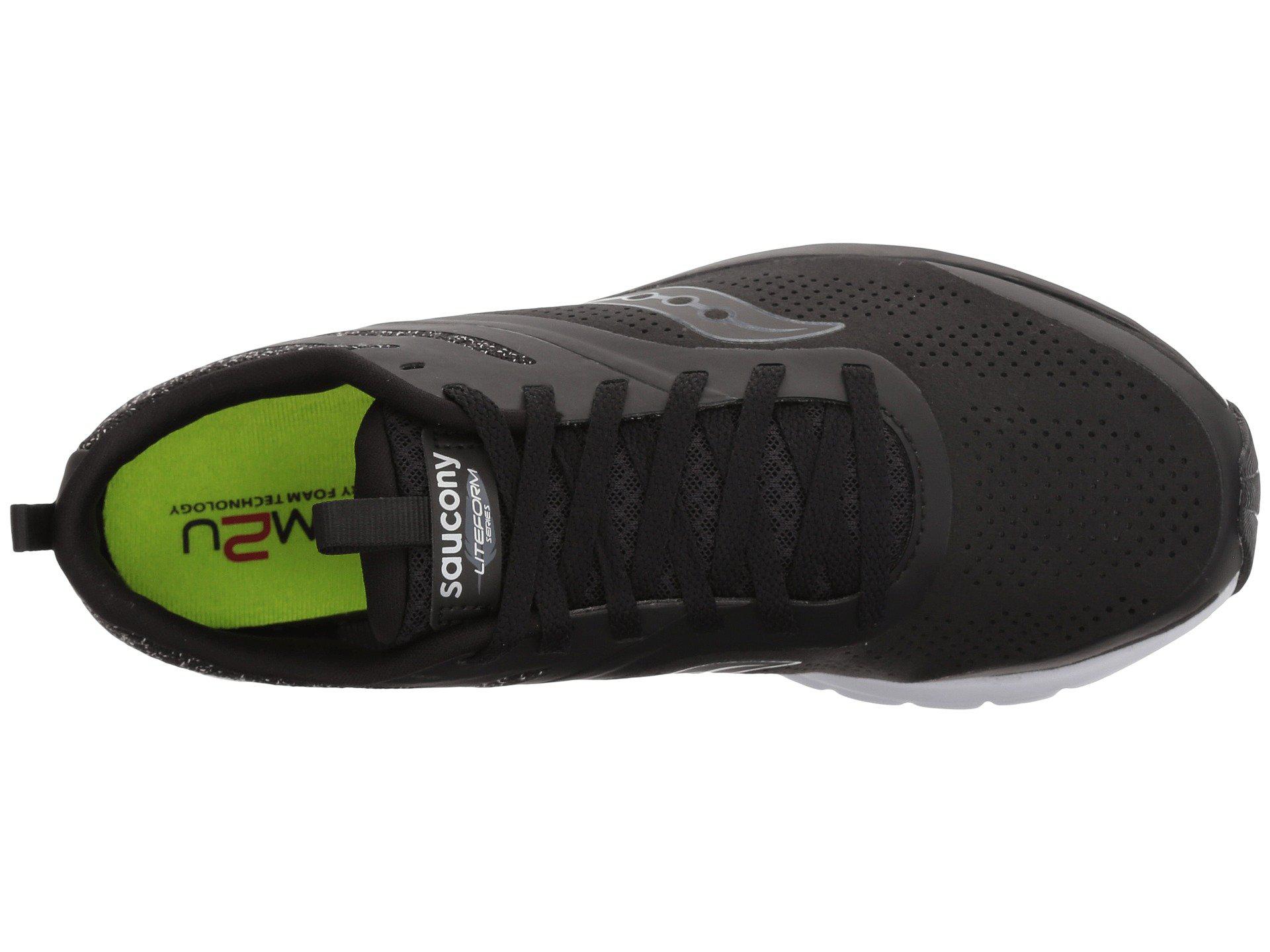 saucony all black