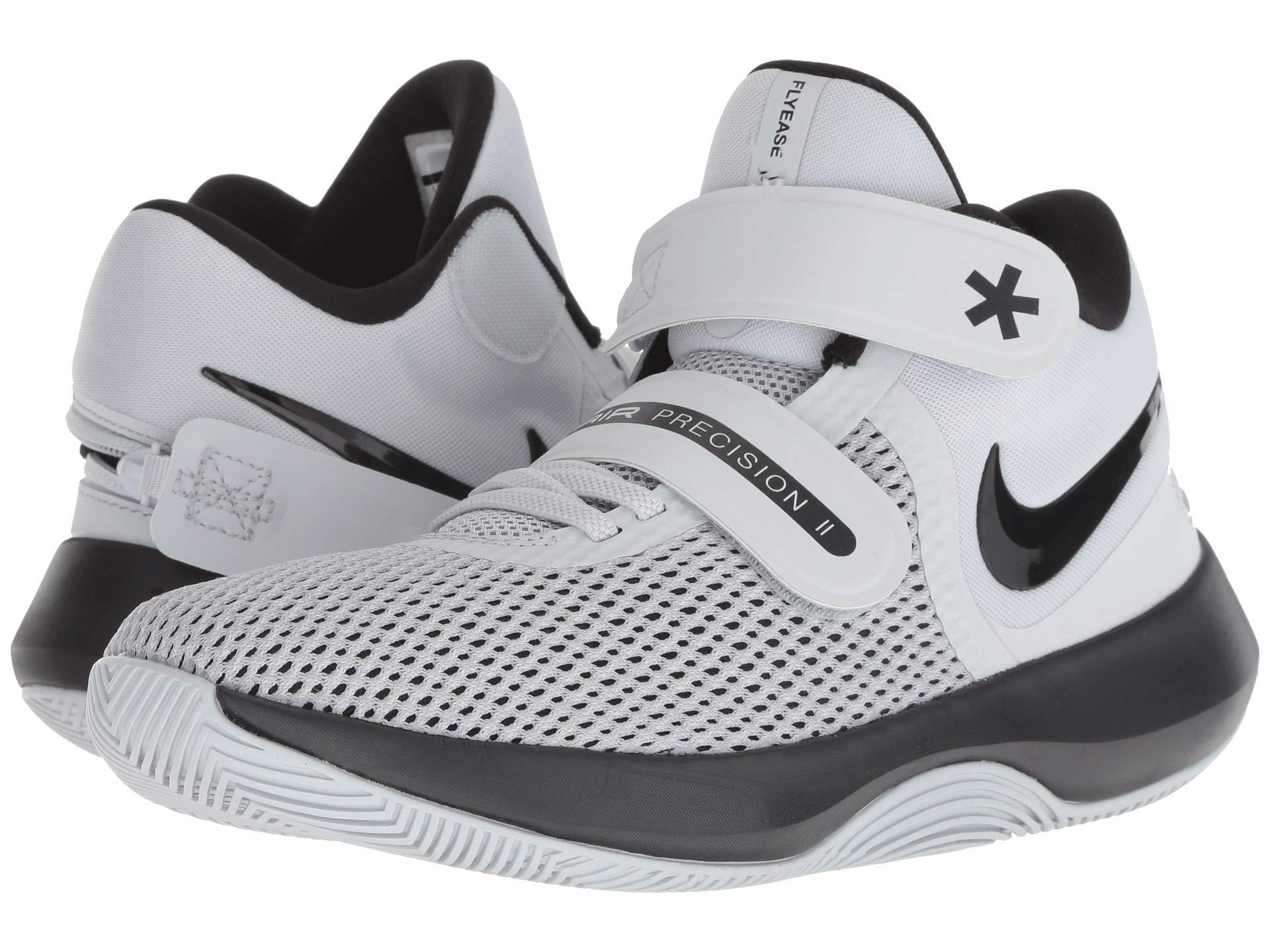 nike precision iii flyease white volt