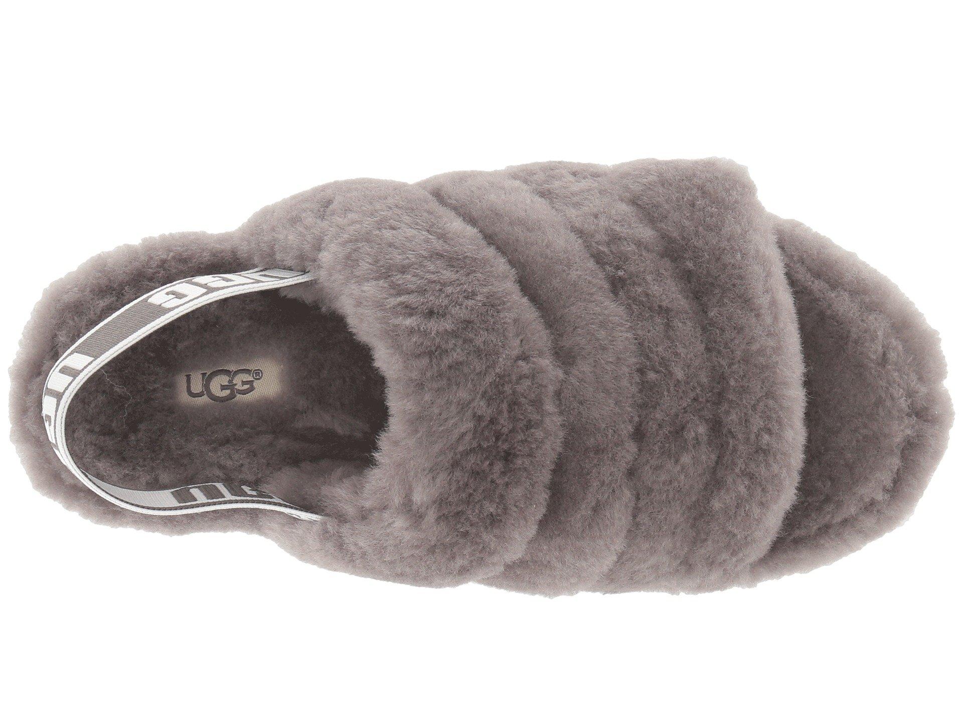 UGG Rubber Fluff Yeah Slide in Gray - Lyst