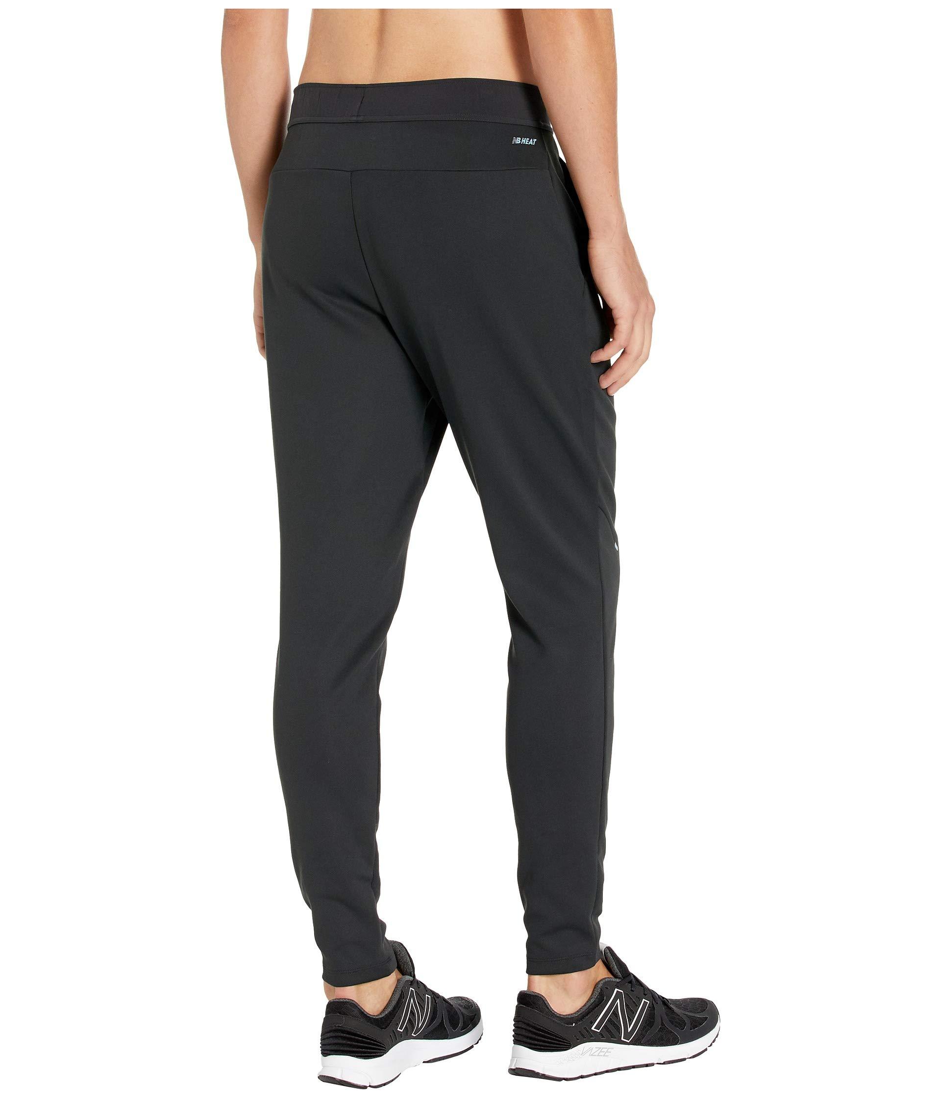 New Balance Synthetic Q Speed Crew Run Pants in Black for Men - Lyst