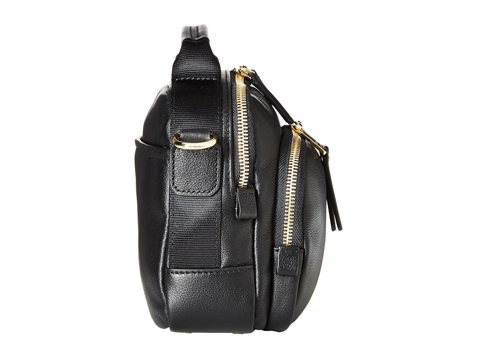 Tumi Leather Voyageur Troy Crossbody in Black Lyst