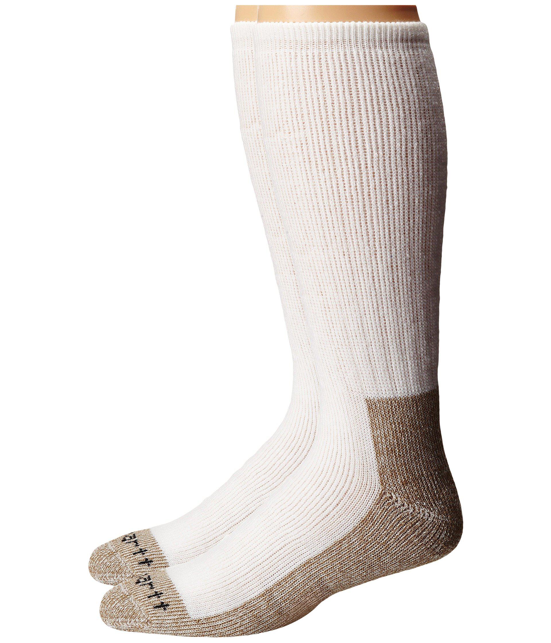 Carhartt Full Cushion Steel Toe Synthetic Work Boot Socks 2-pack in ...