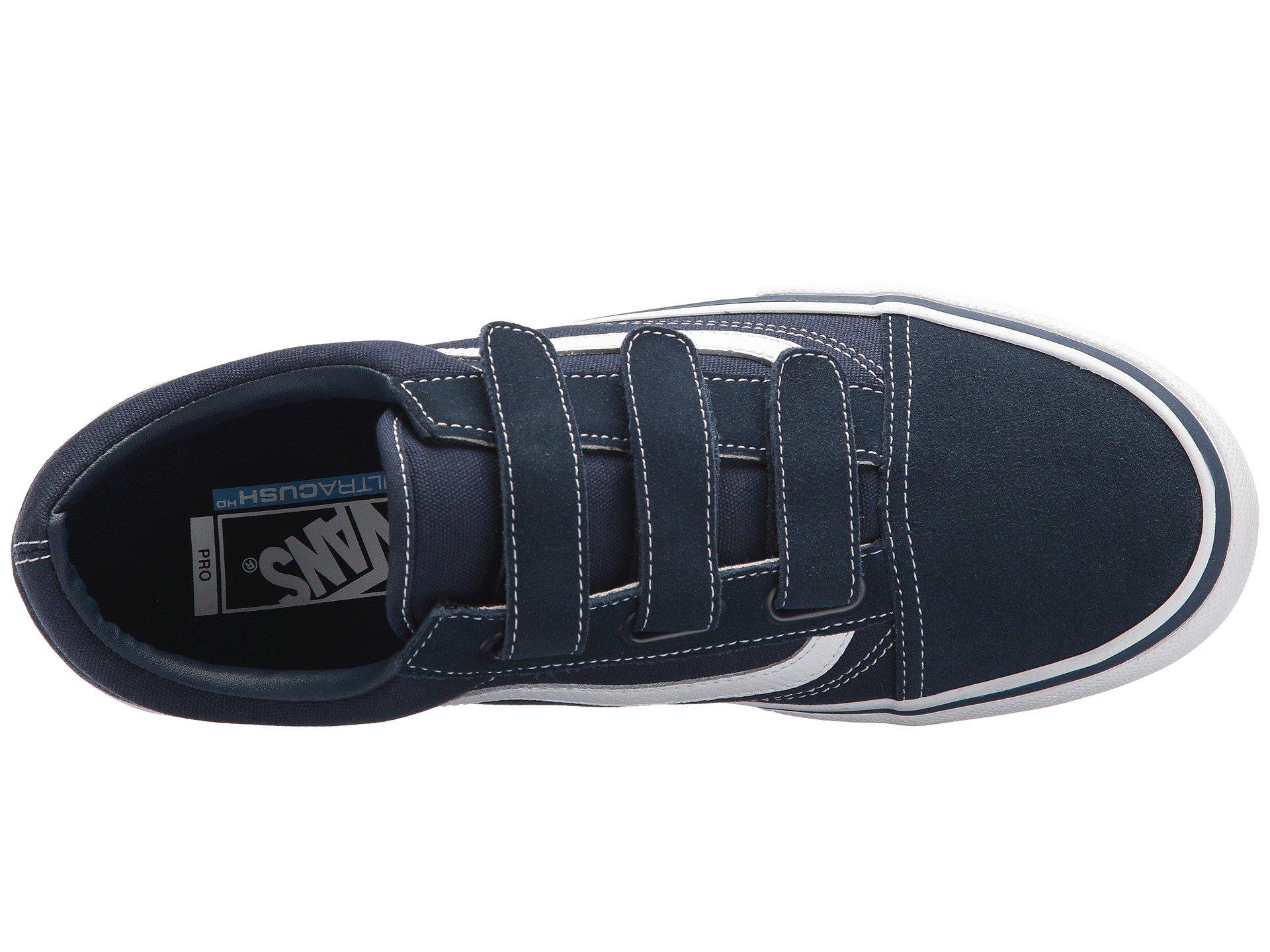 vans old skool v pro velcro