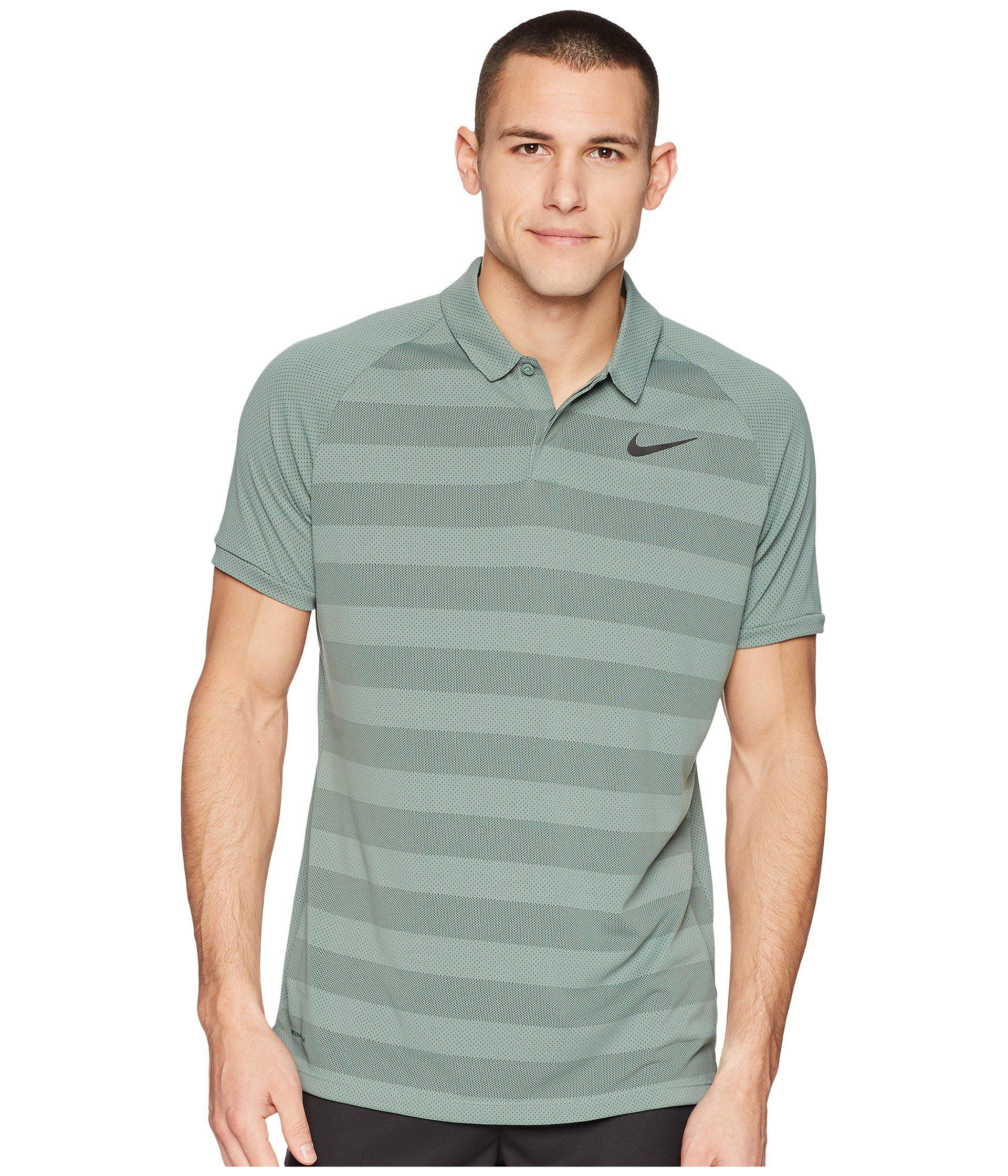nike zonal cooling polo