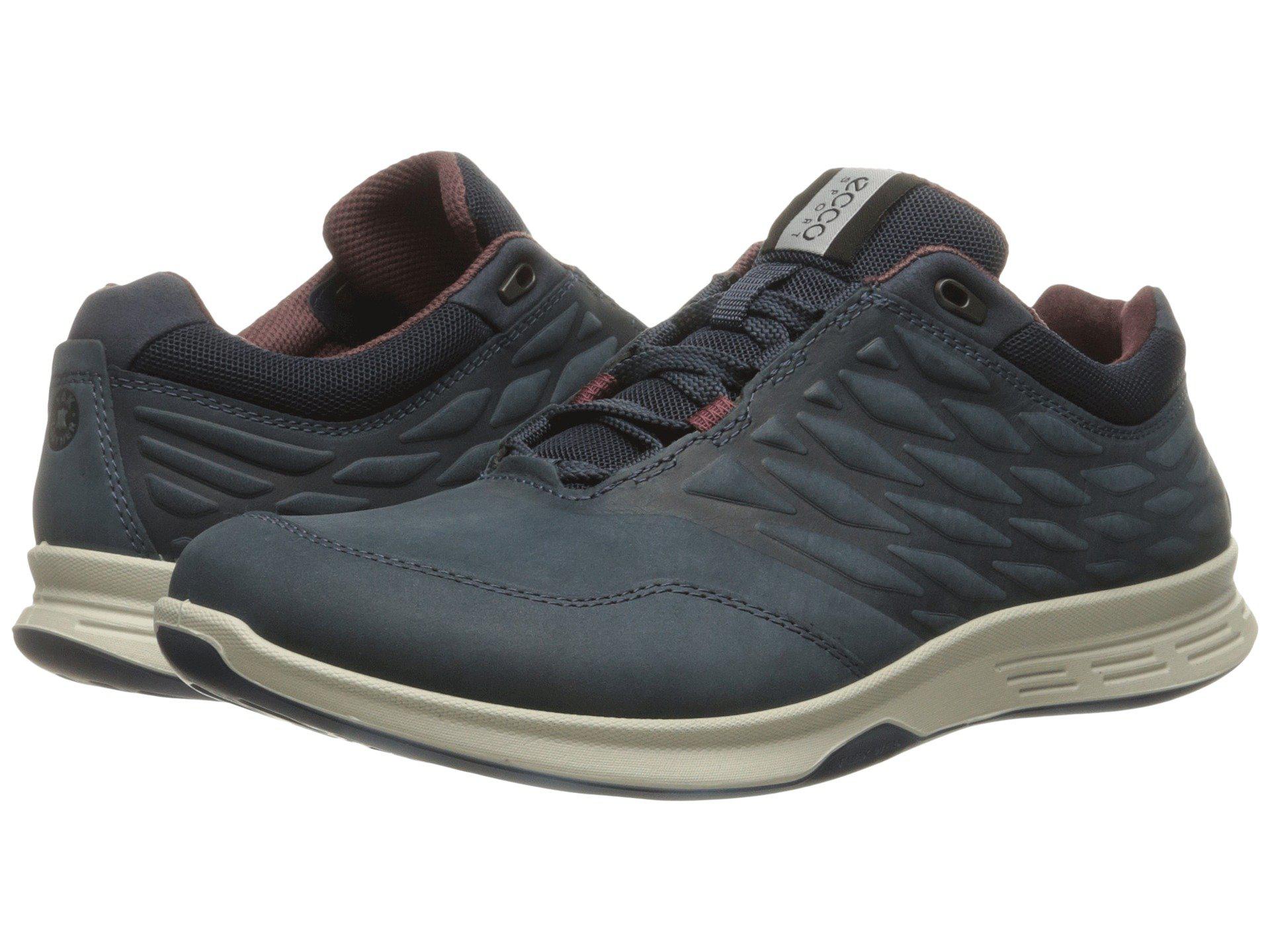Ecco Leather Exceed Low (marine) Men's Walking Shoes for Men | Lyst