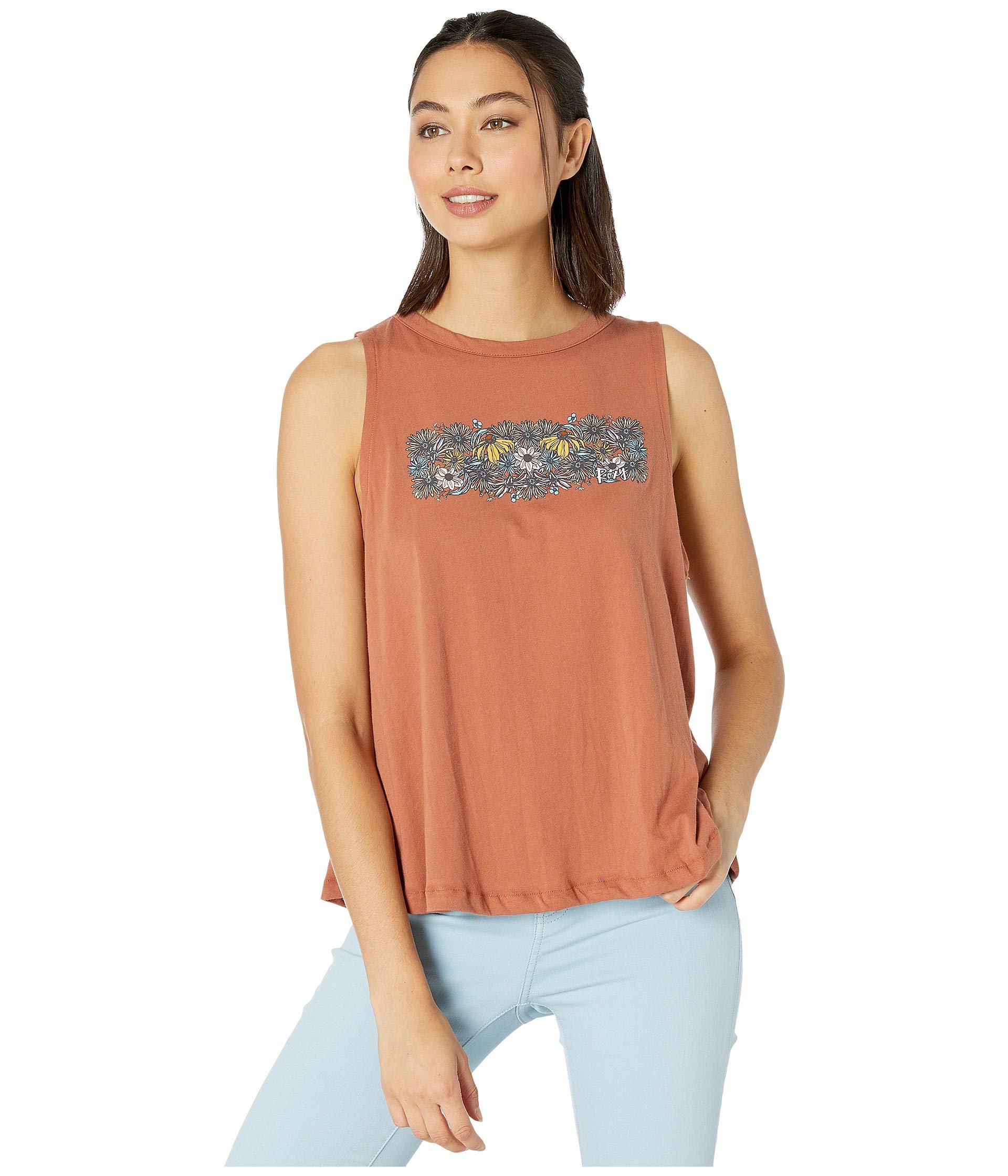 Roxy Womens So Beachin Muscle Tank