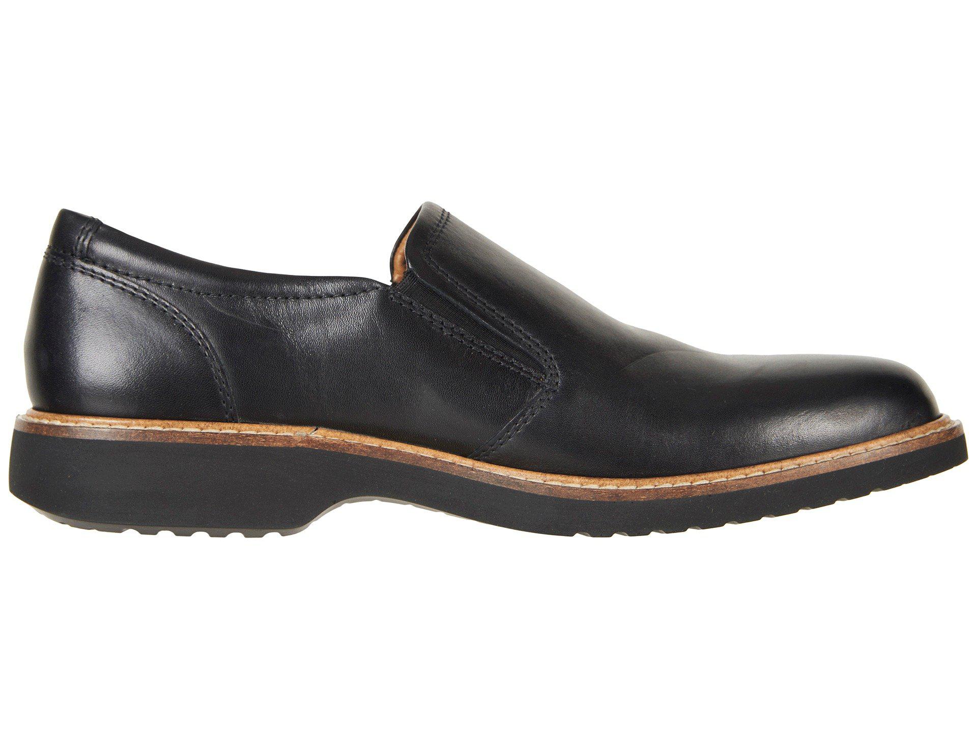 Ecco Leather S Ian Casual Slip On Ian Casual Slip On in Black for Men ...