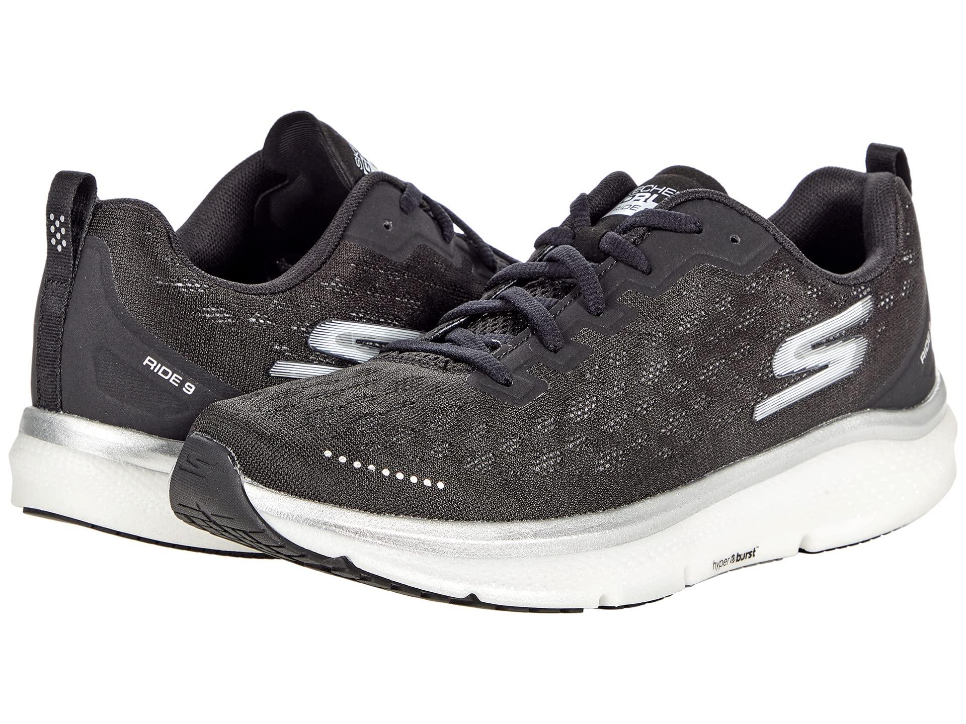 Skechers Go Run Ride 9 in Black | Lyst