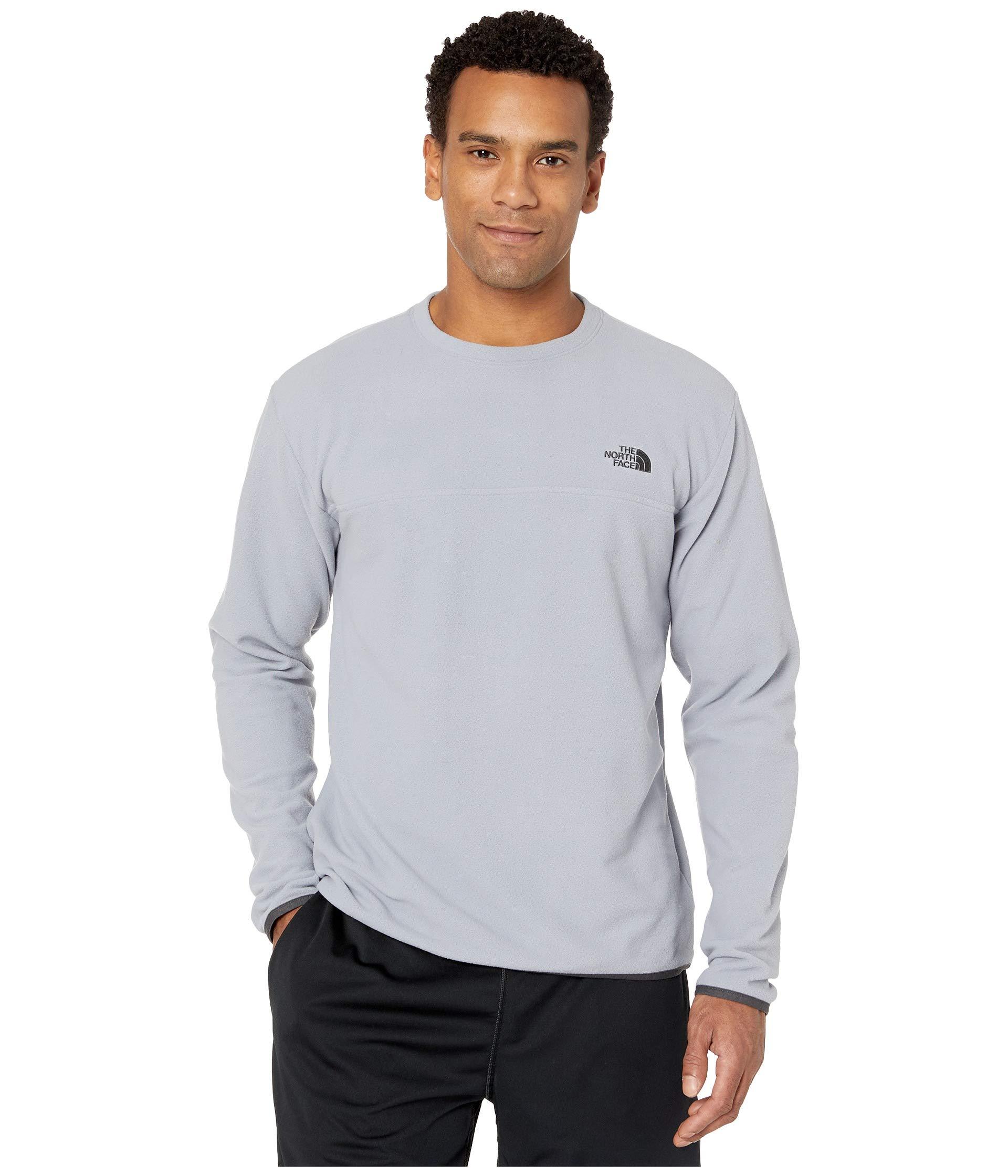 the north face men's tka glacier pullover crew