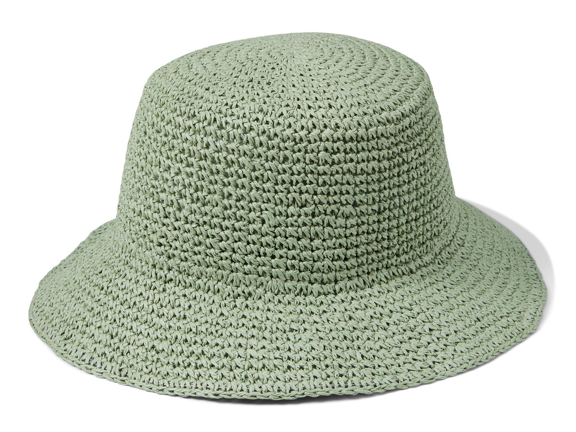 Madewell Straw Bucket Hat in Green Lyst