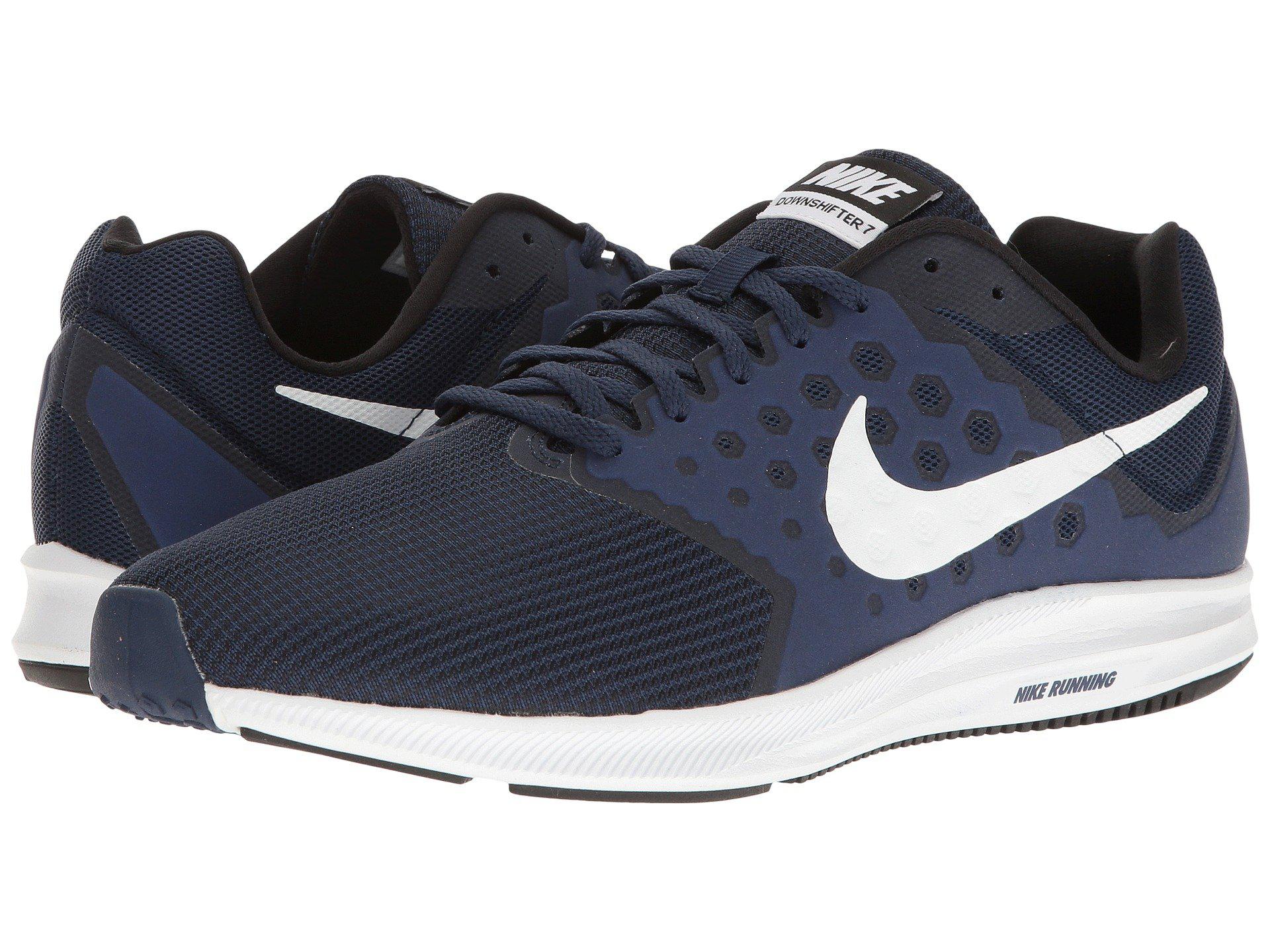 Nike Synthetic Downshifter 7 Running Shoes in Blue for Men | Lyst