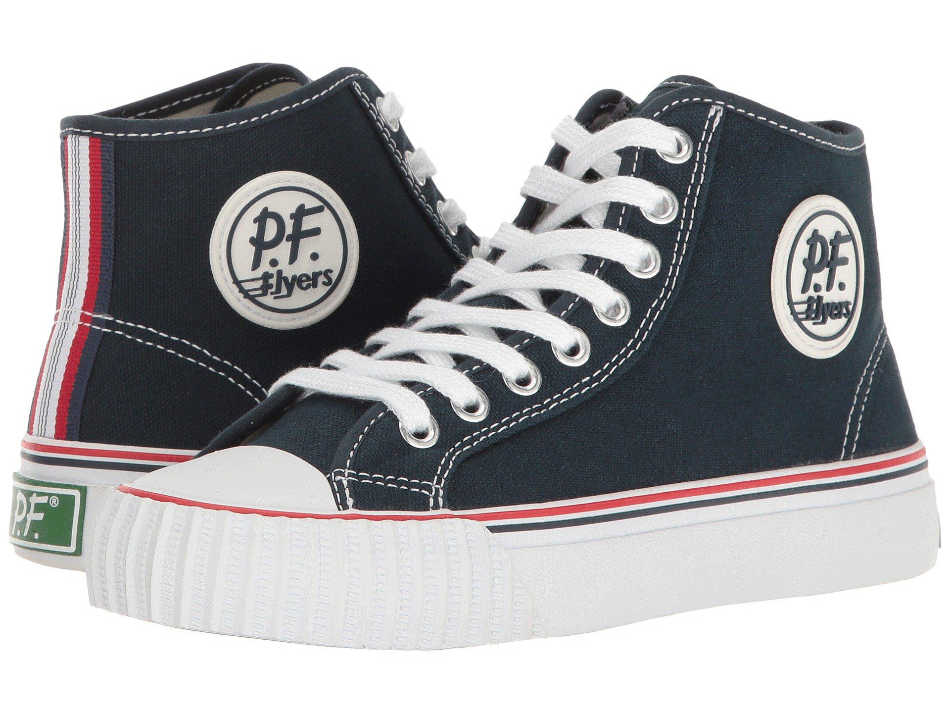 PF Flyers Canvas Center Hi in Navy (Blue) for Men - Lyst