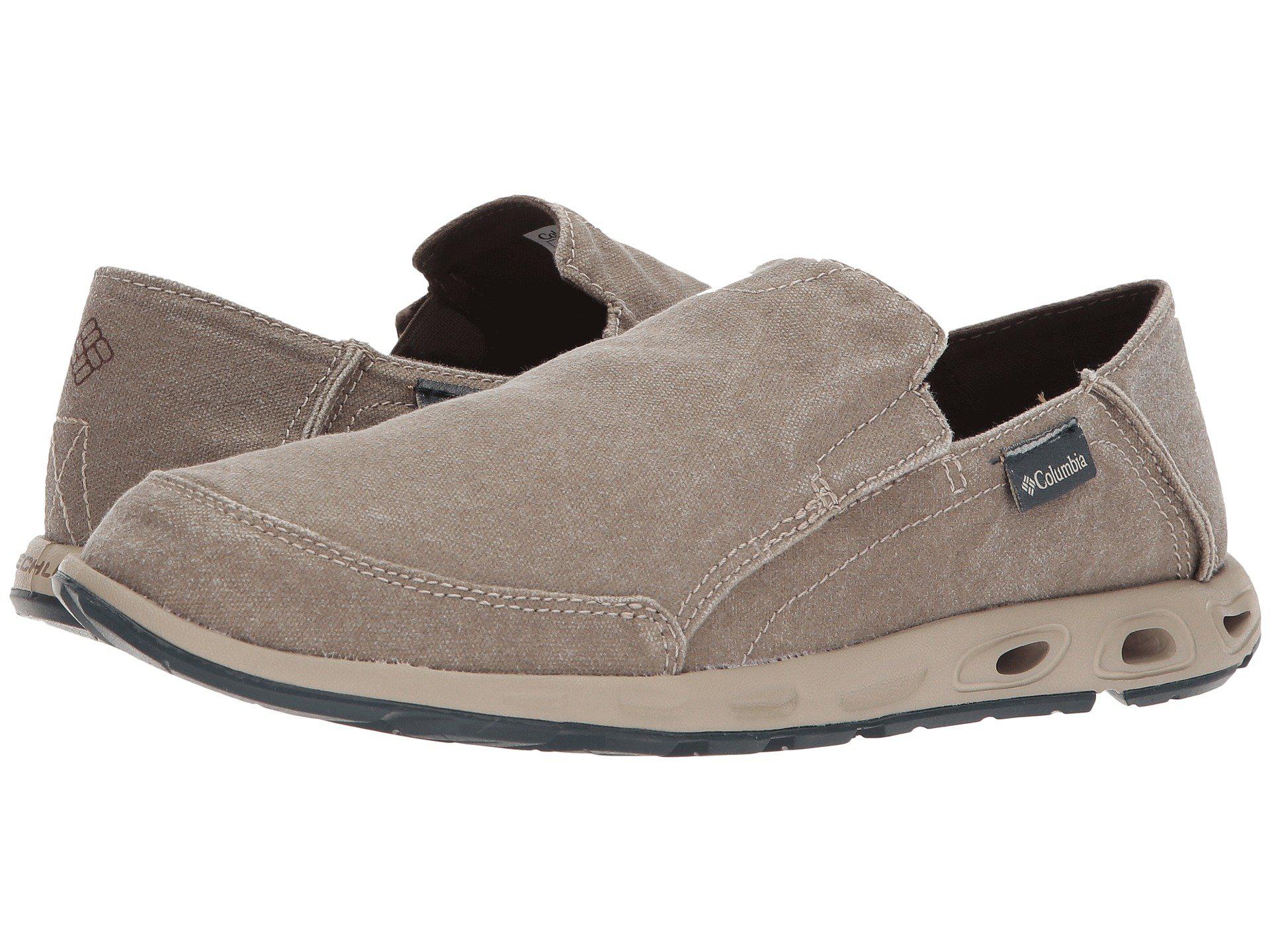 Columbia Canvas Sunvent Slip (wet Sand/deep Rust) Men's Shoes for Men ...