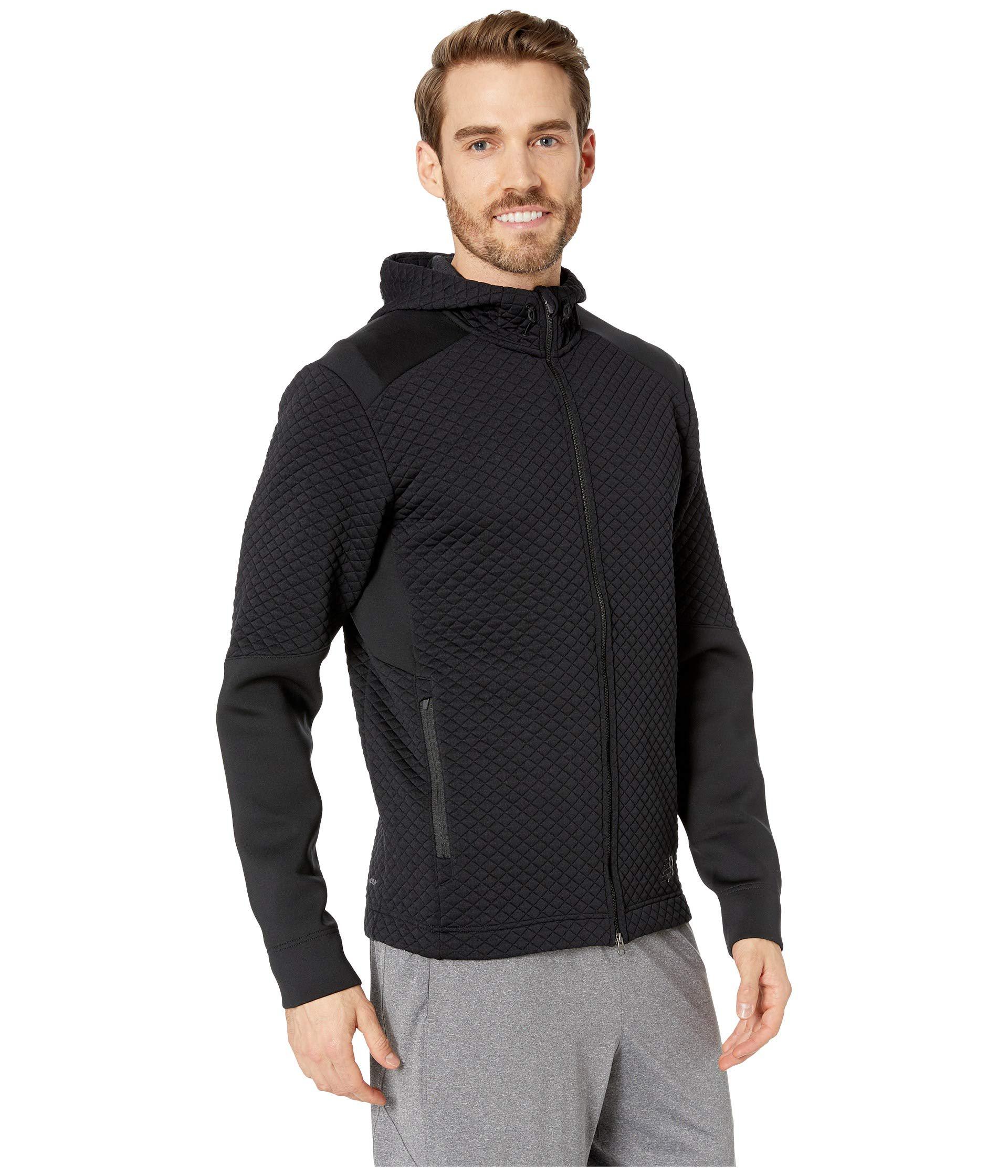 nb heat loft full zip hooded jacket