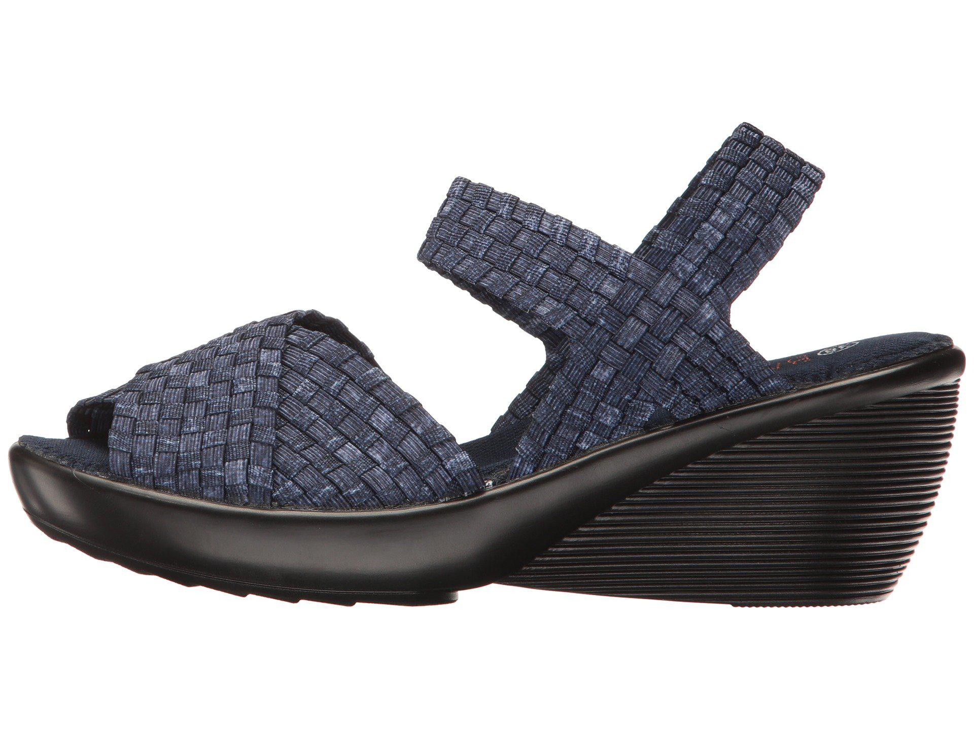 Bernie Mev Fresh Buttercup (black) Women�s Wedge Shoes in