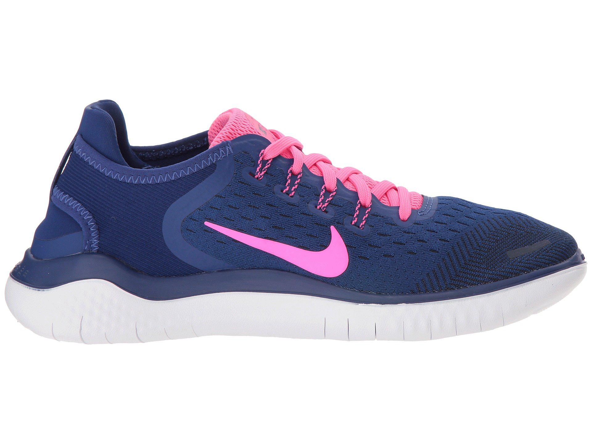 Nike Free Rn 2018 (blue Void/ghost Aqua/indigo Force) Running Shoes in  Natural - Lyst