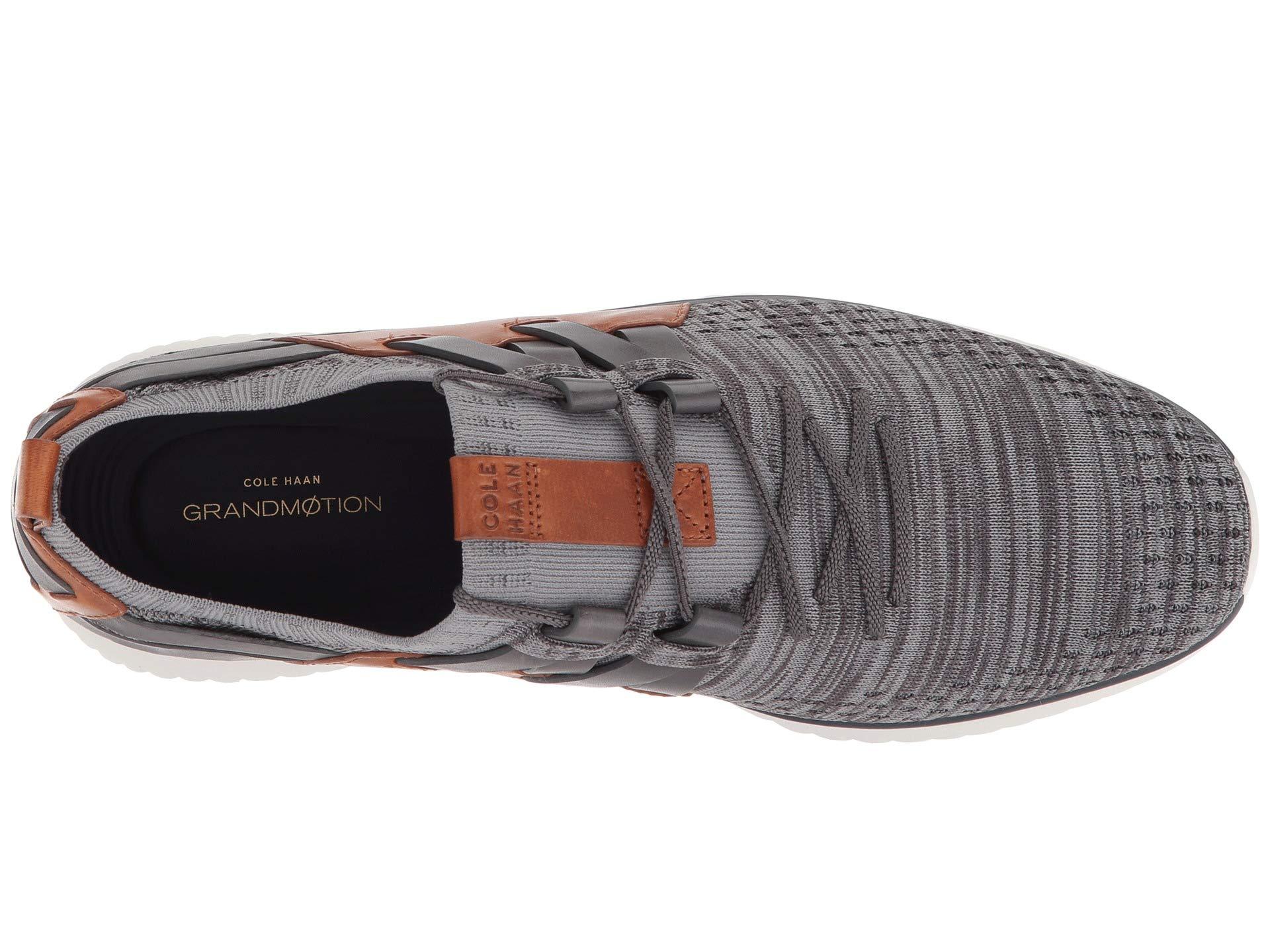 cole haan grand motion gray stitchlite lace ups