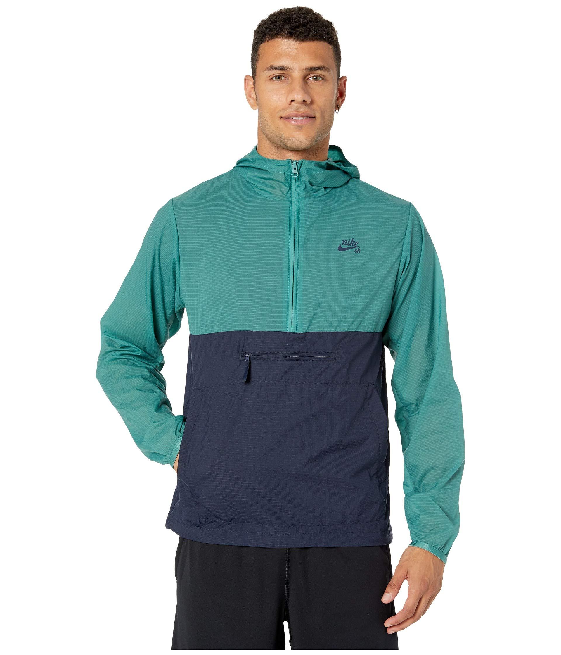Nike Synthetic Sb Anorak Jacket in Green for Men - Lyst