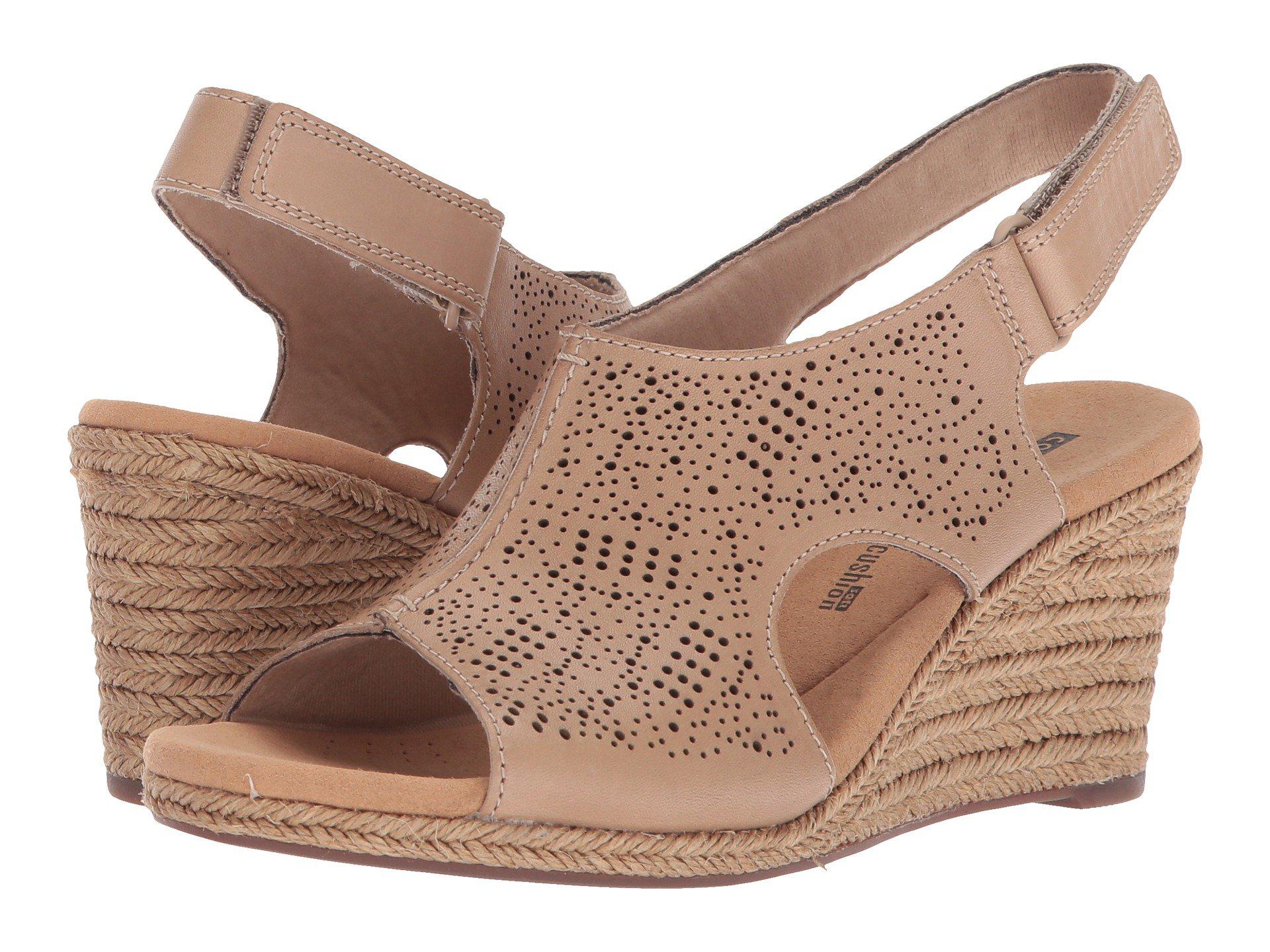 clarks lafley rosen wedge sandal