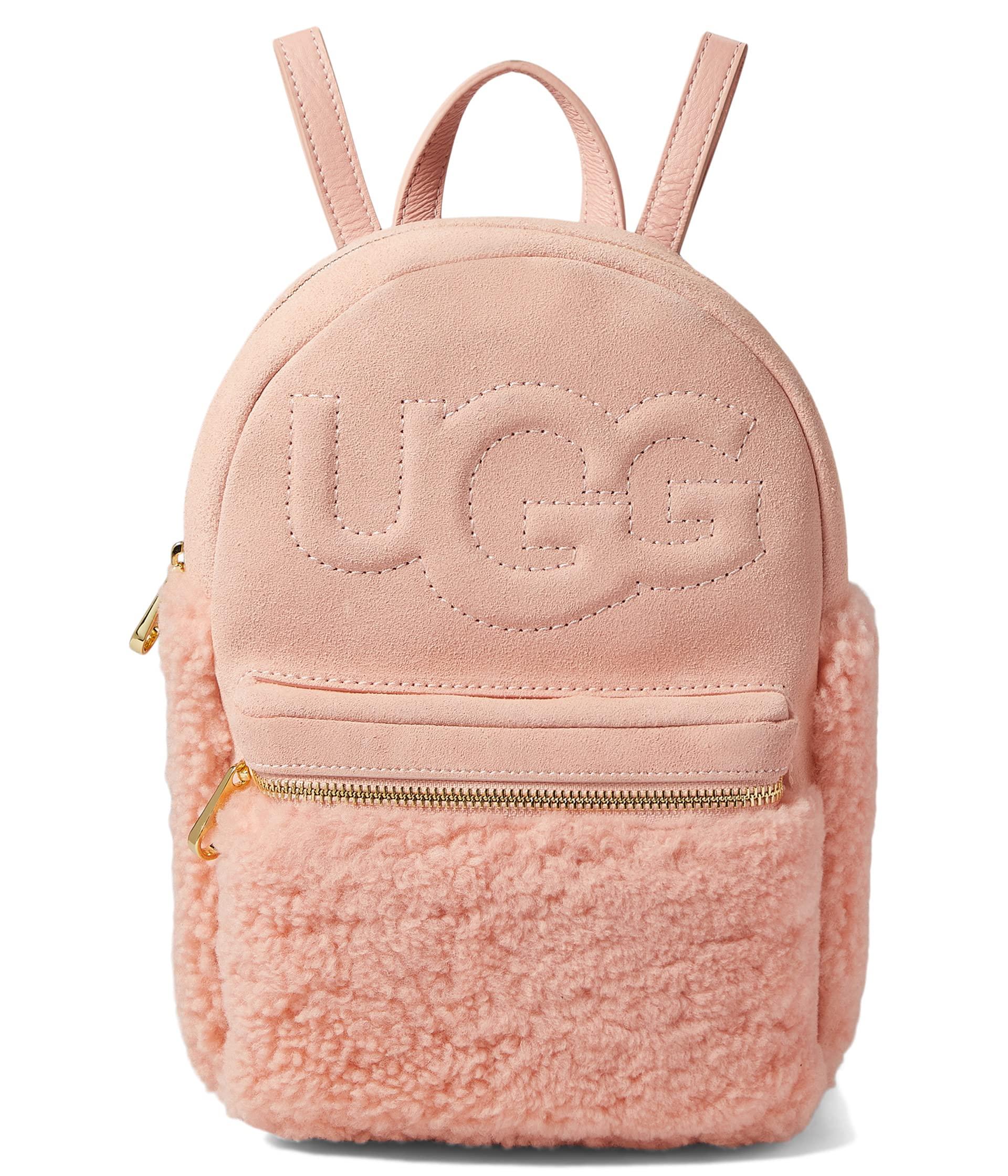 UGG Dannie Ii Mini Backpack Sheepskin in Pink | Lyst