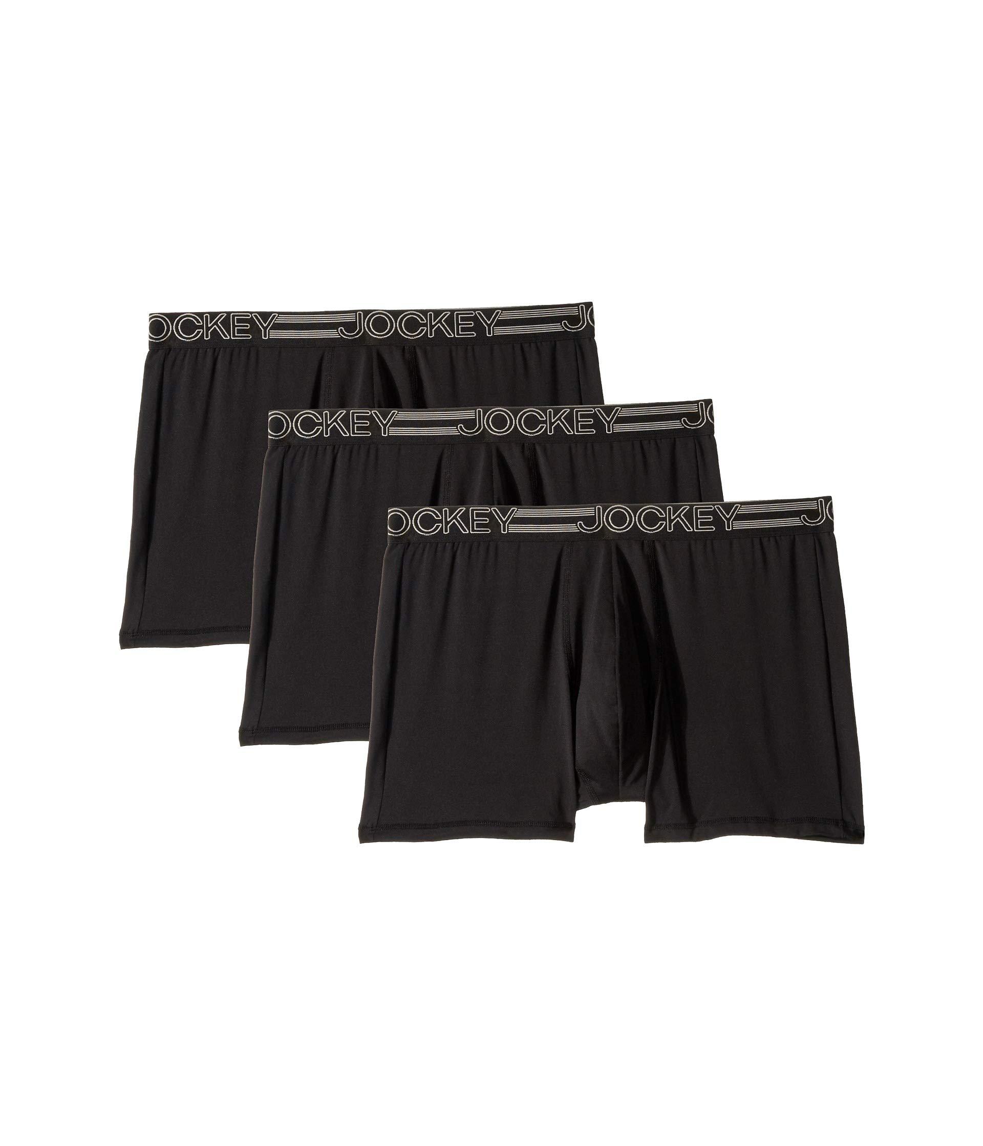 jockey active microfiber boxer brief