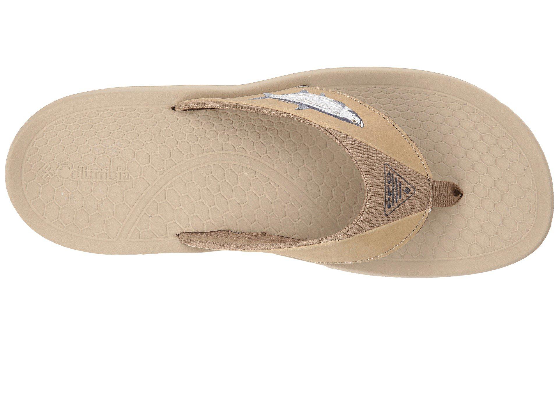 columbia fish flip flops