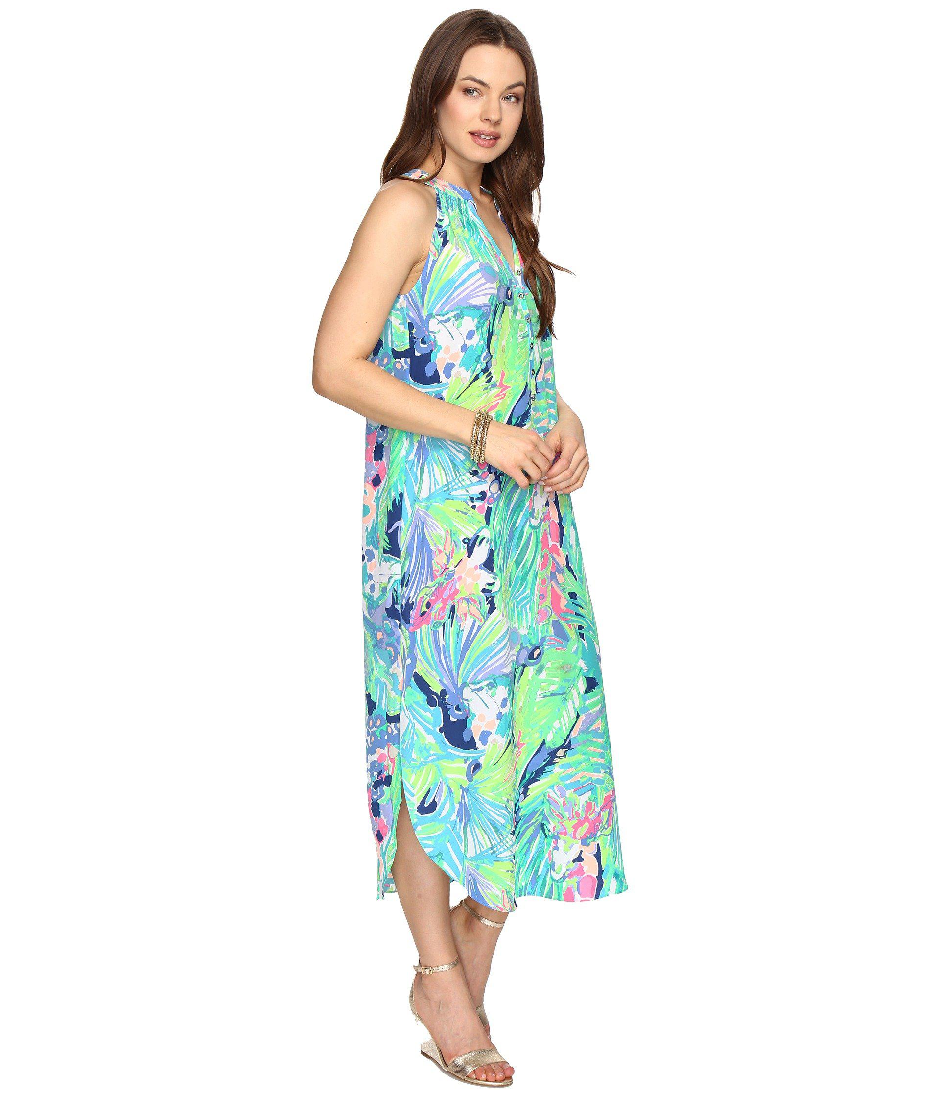 lilly pulitzer bailey silk midi dress