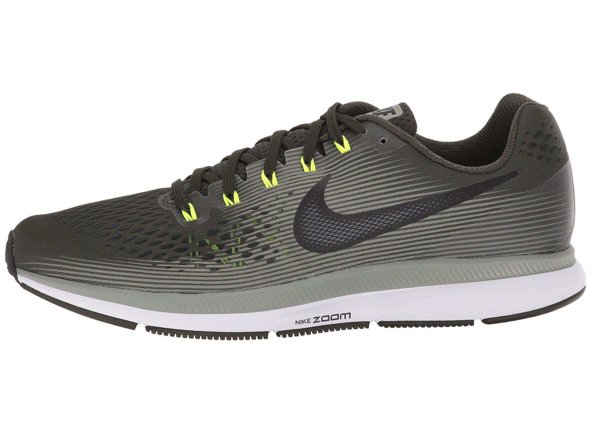 Nike Men's Air Zoom Pegasus 34 Running Shoes (Blue/Green, 12) |  wholesaledoorparts.com