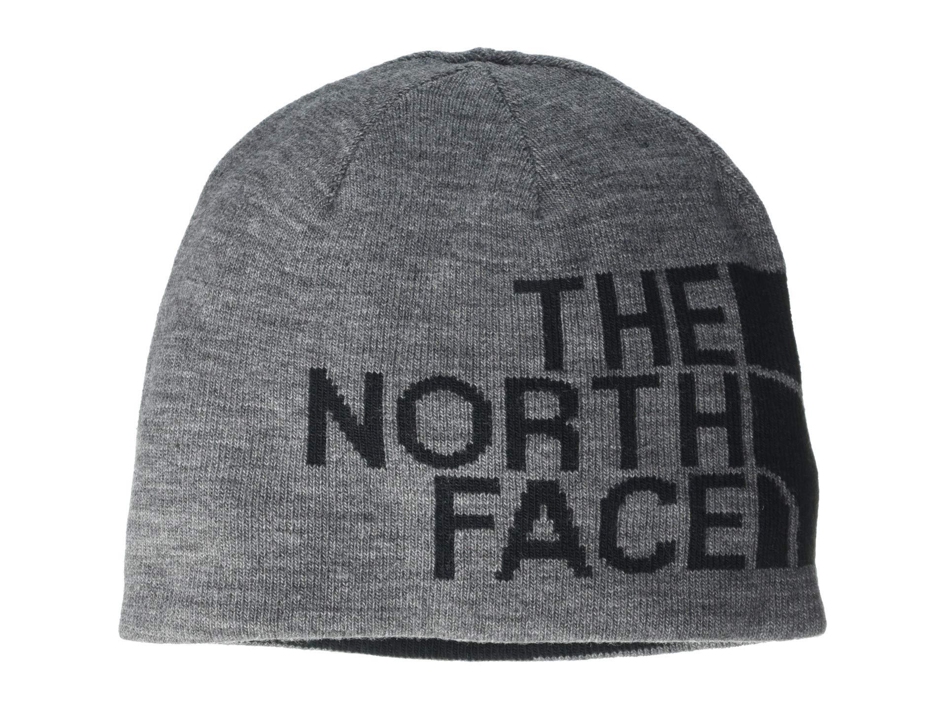 The North Face Synthetic Reversible Tnf Banner Beanie in Gray Lyst