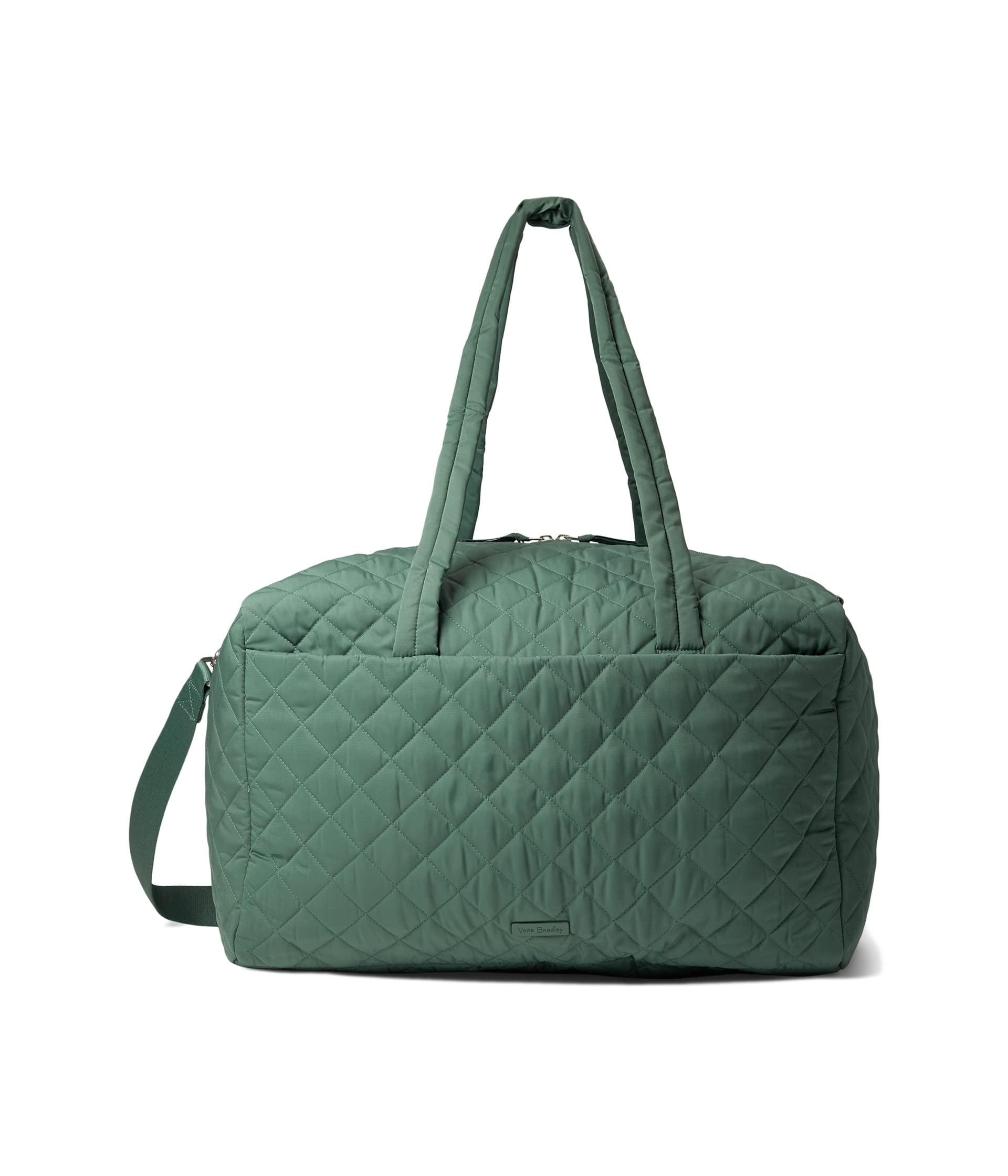 Vera Bradley Performance Twill Large Travel Duffel Bag in Green Lyst
