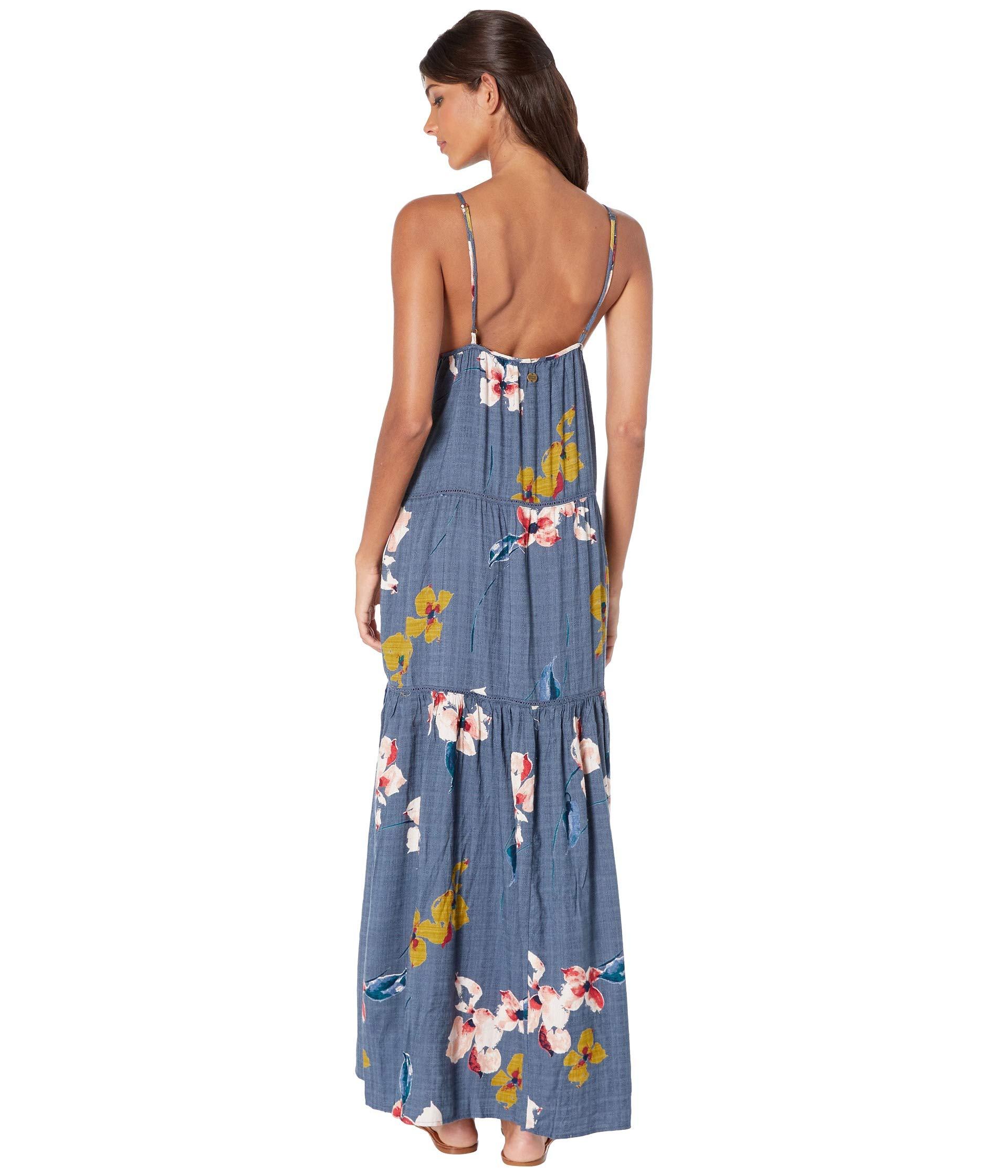 Rip Curl Synthetic Beach Bella Maxi Dress in Blue - Lyst