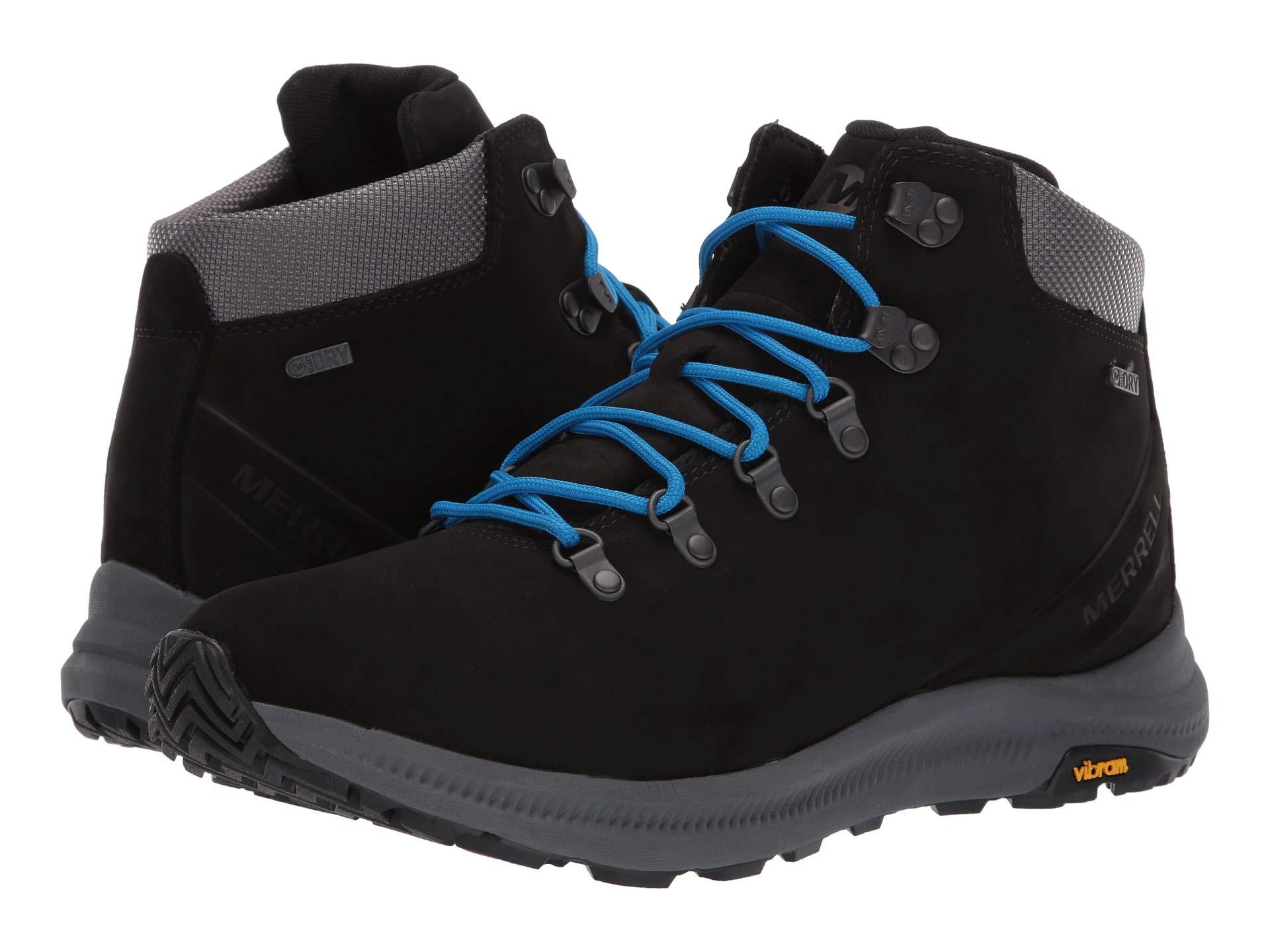 merrell ontario waterproof men's walking shoes