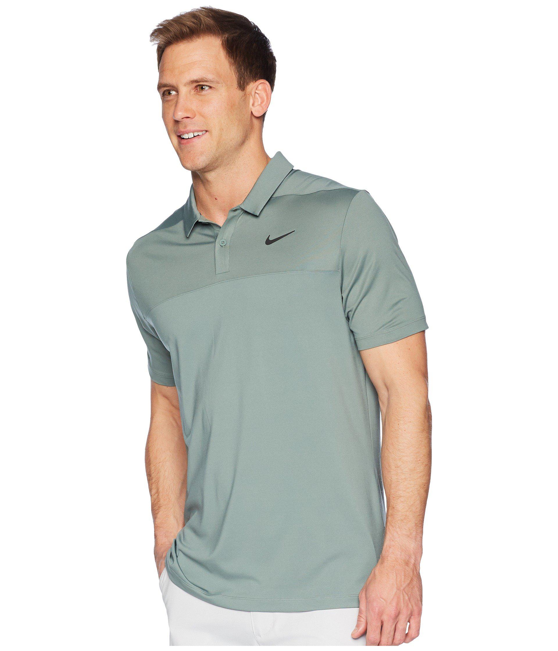 clay green nike shirt