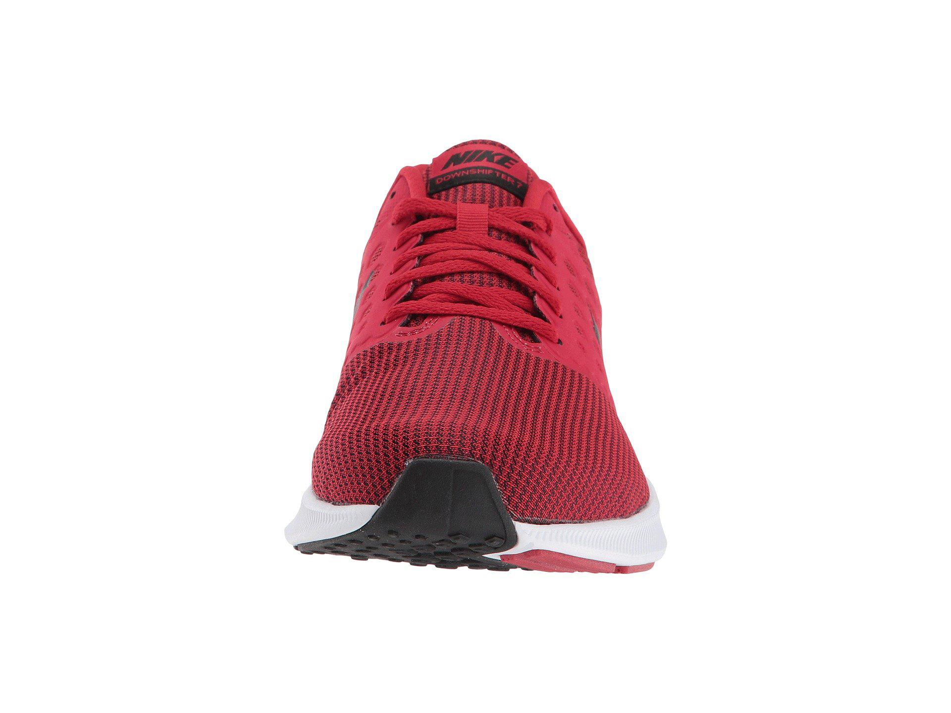 nike downshifter 7 black white