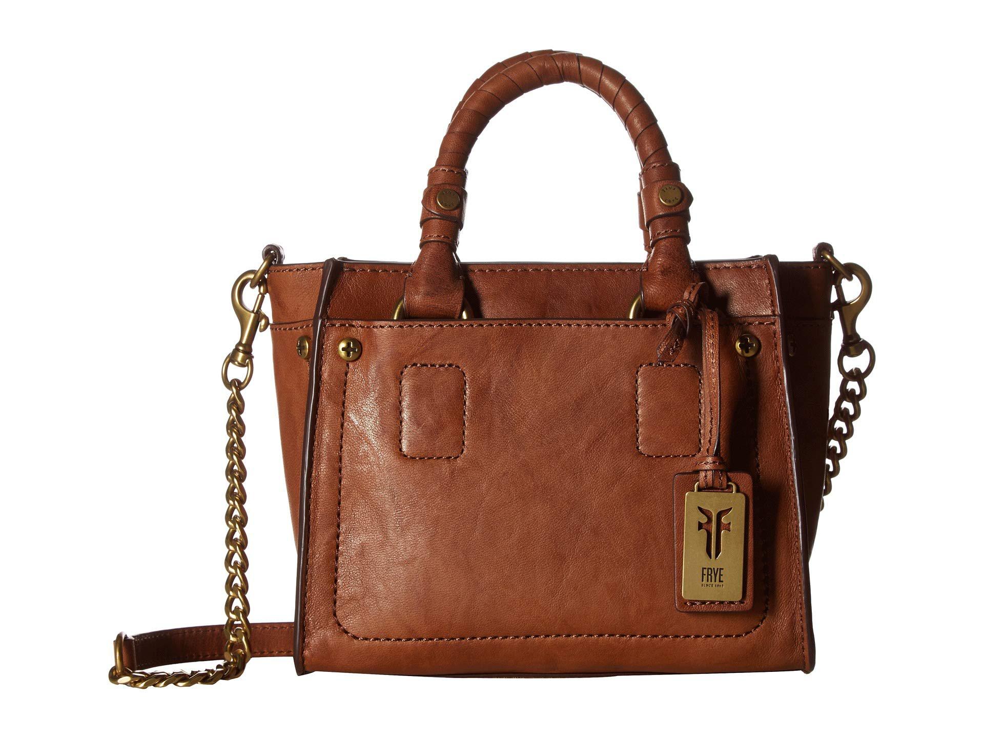 Lyst Frye Demi Mini Satchel Whiskey Antique Soft Vintage Frye Women S Brown Demi Mini Satchel Whiskey Antique Soft Vintage Handbags