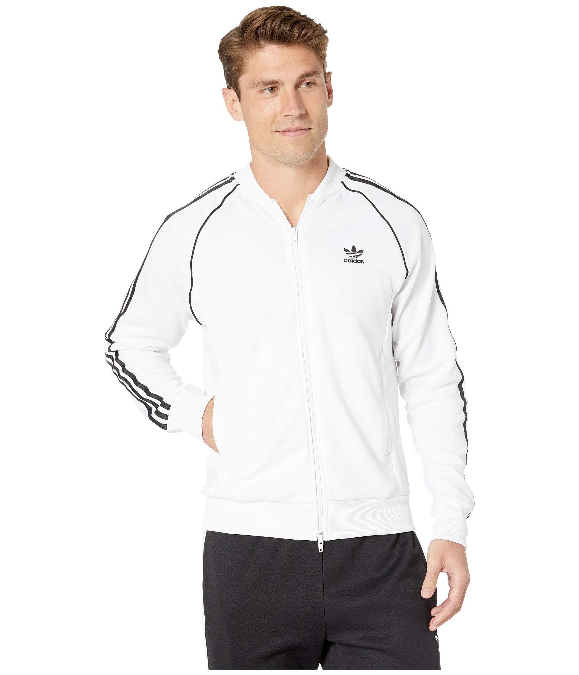 adidas originals superstar track top mens